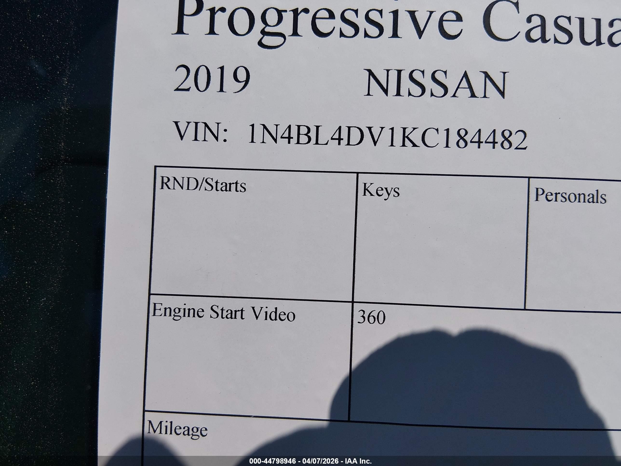 NISSAN ALTIMA image 9