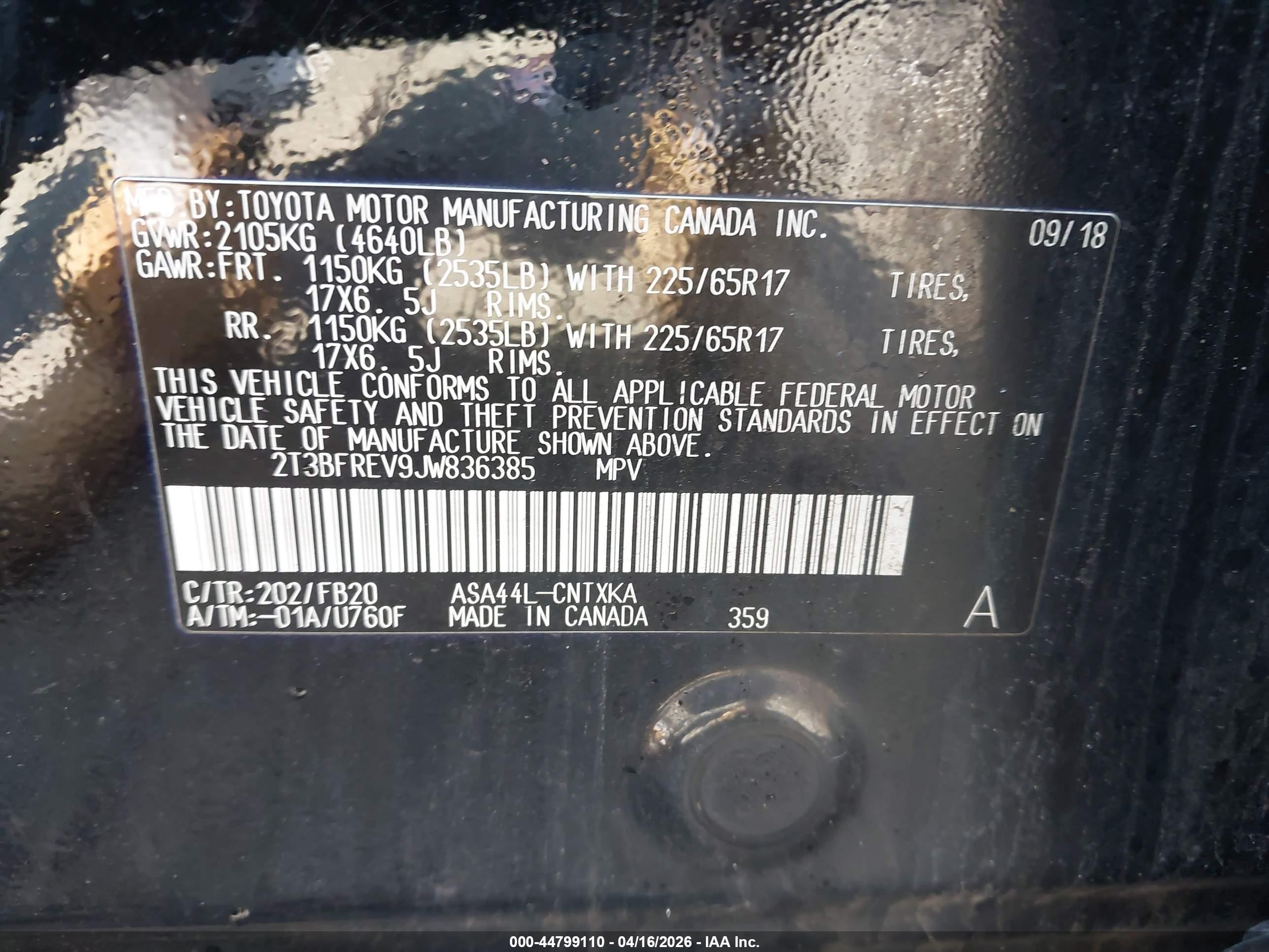 TOYOTA RAV4 image 9