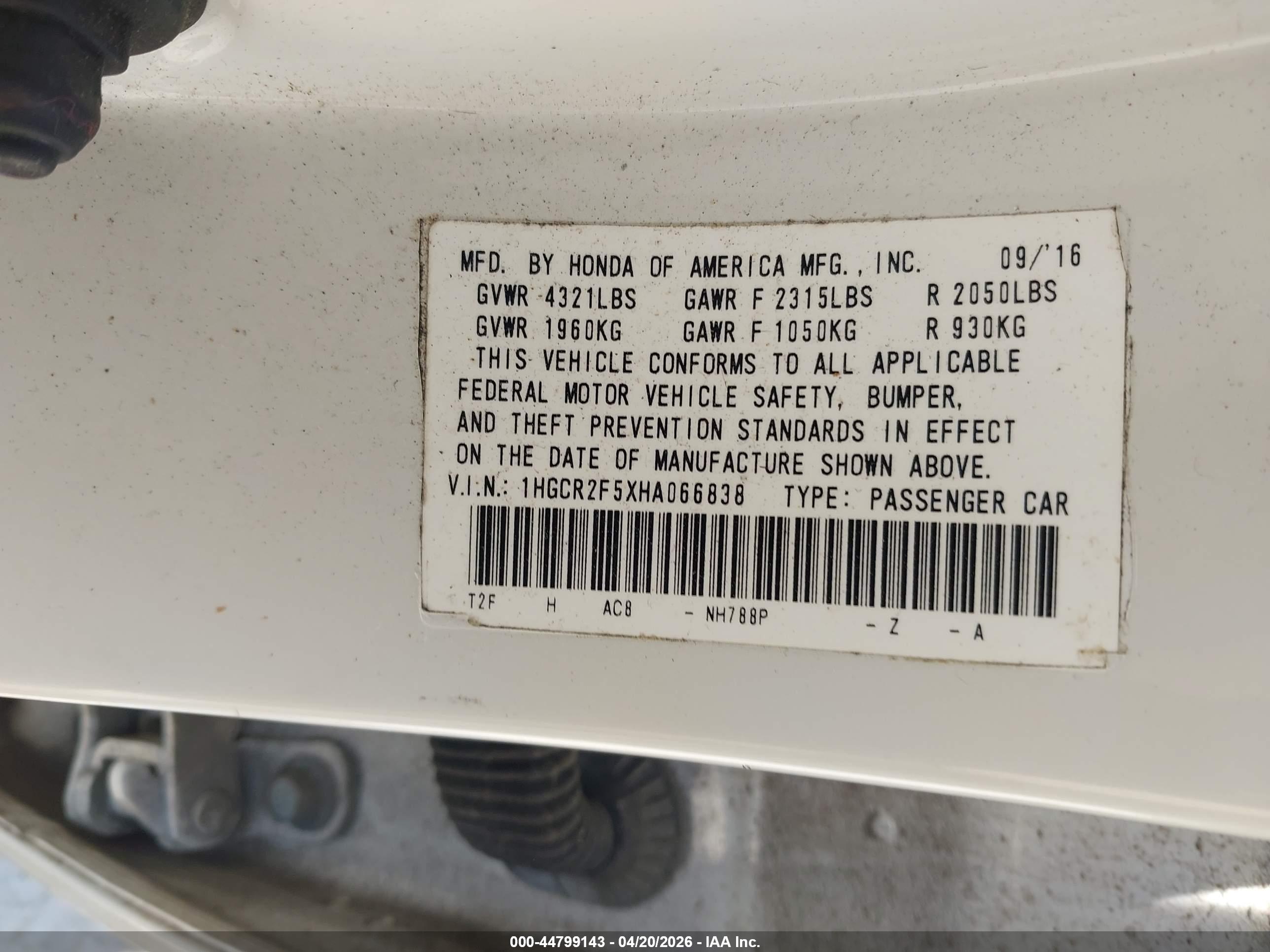 HONDA ACCORD image 9