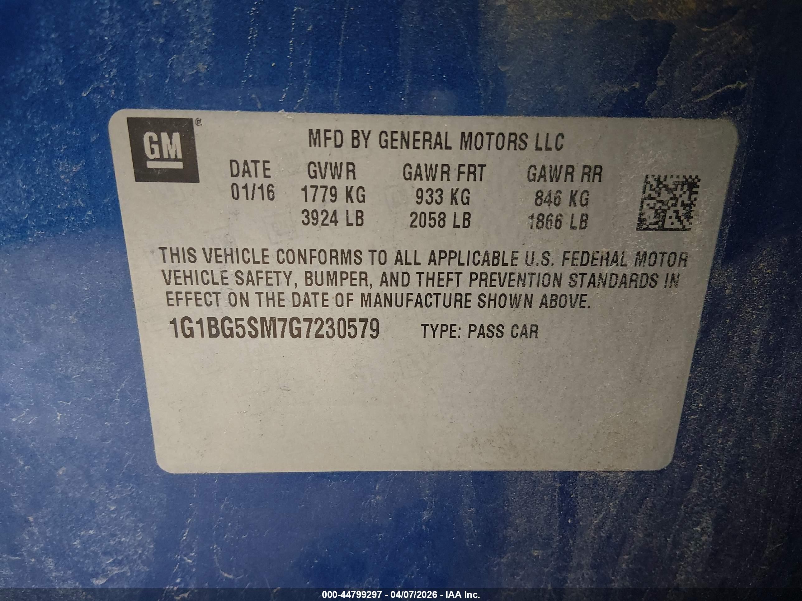 CHEVROLET CRUZE image 9