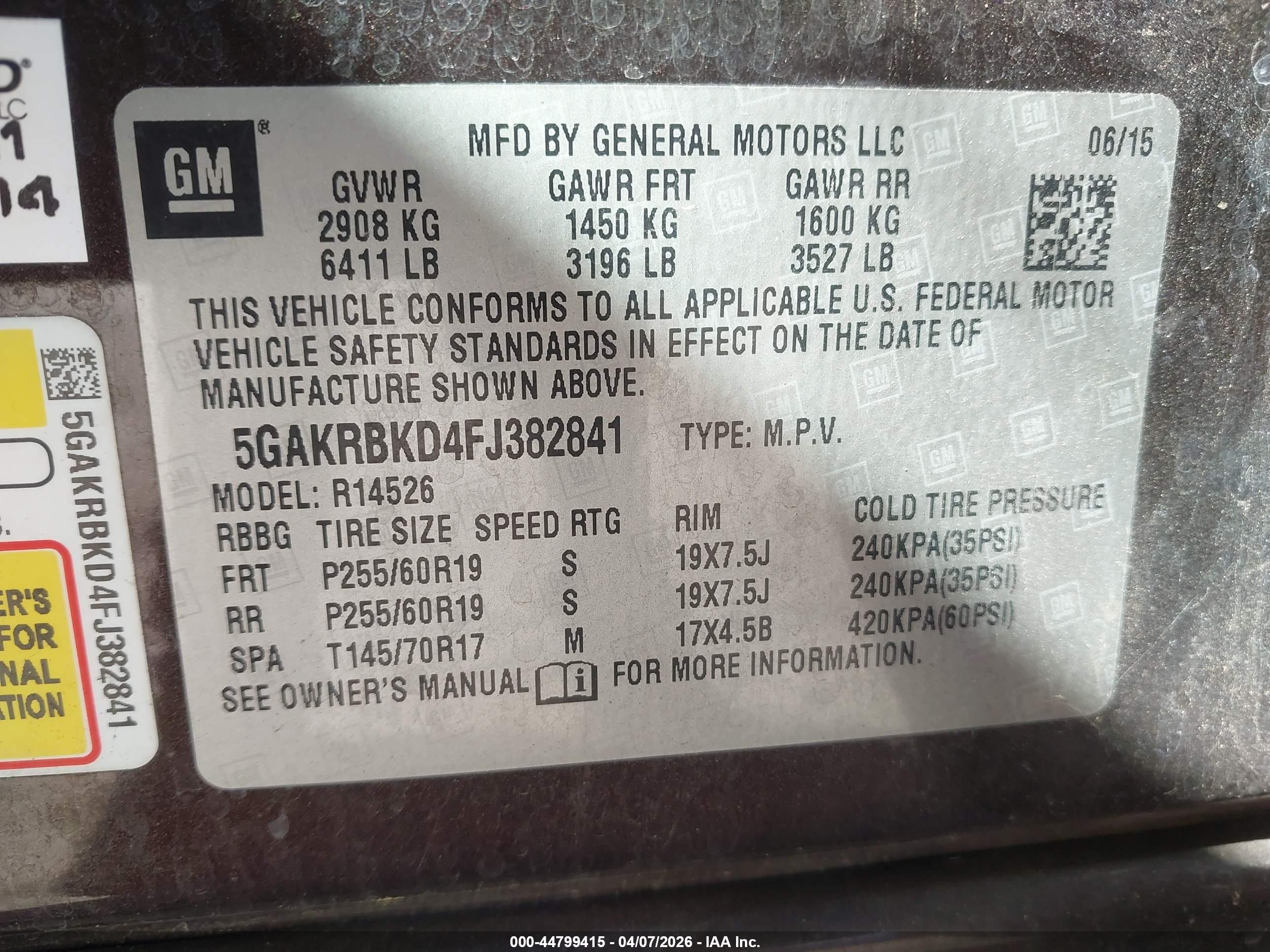 BUICK ENCLAVE image 9