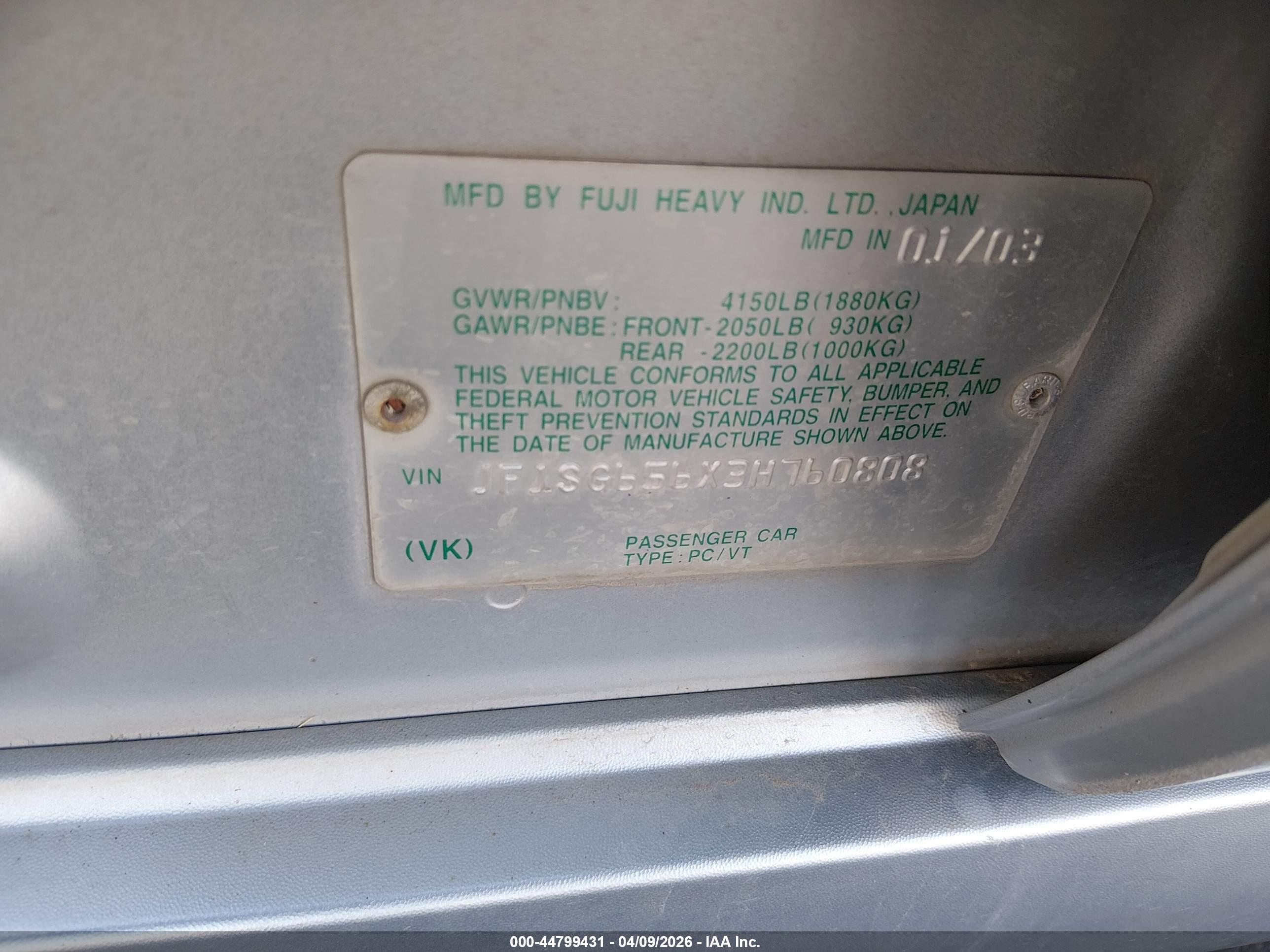 SUBARU FORESTER image 9