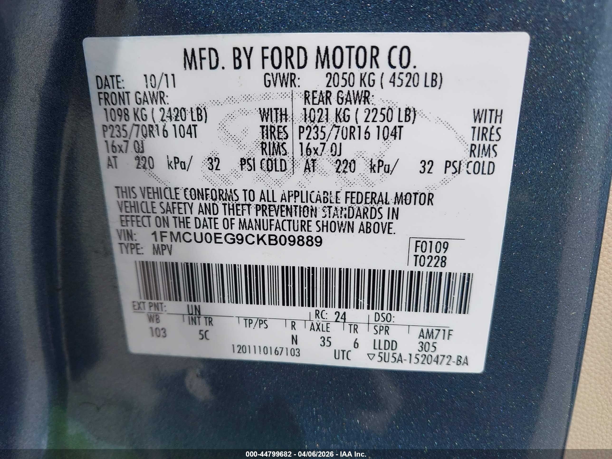 FORD ESCAPE image 9