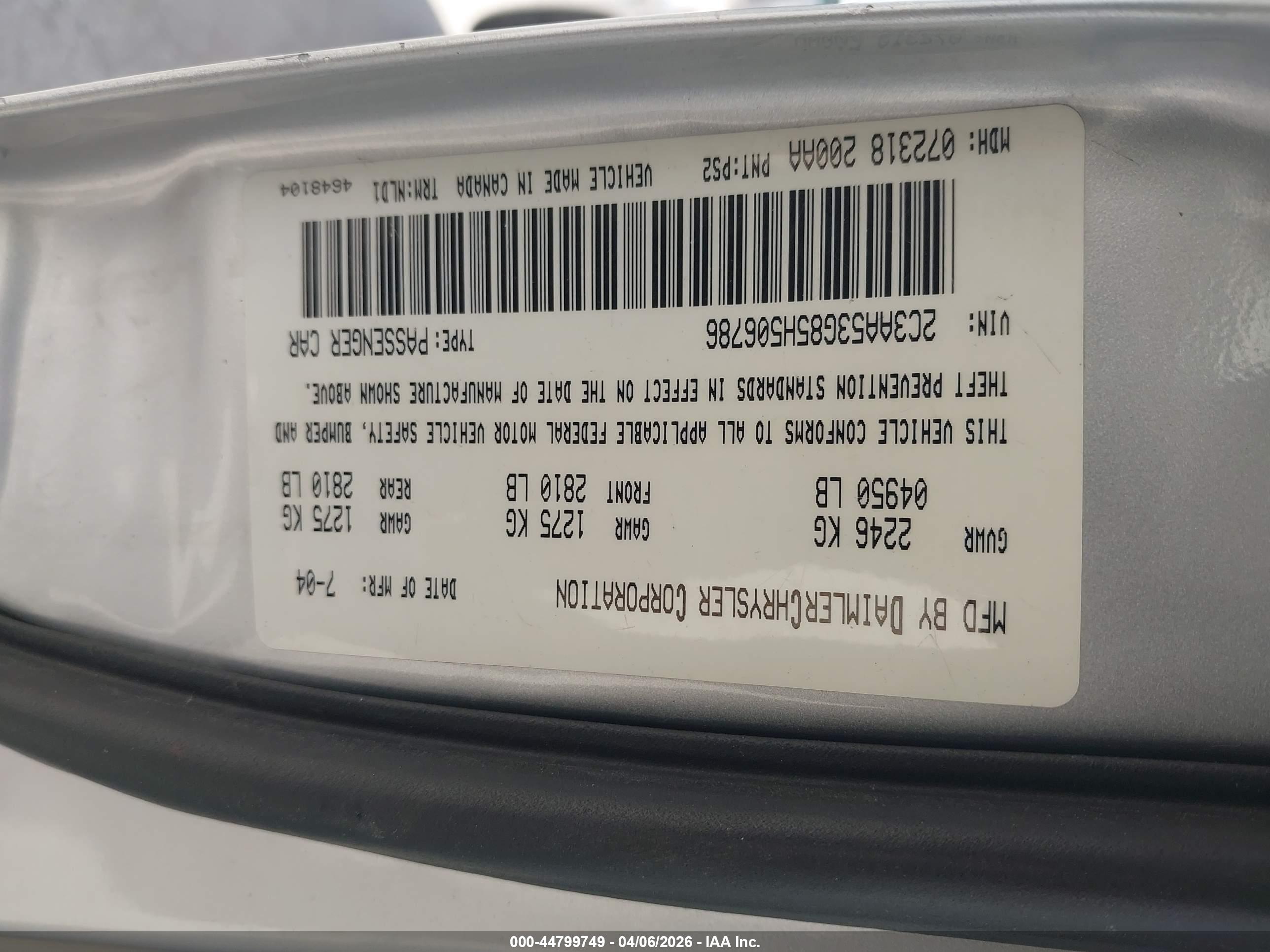 CHRYSLER 300 image 9