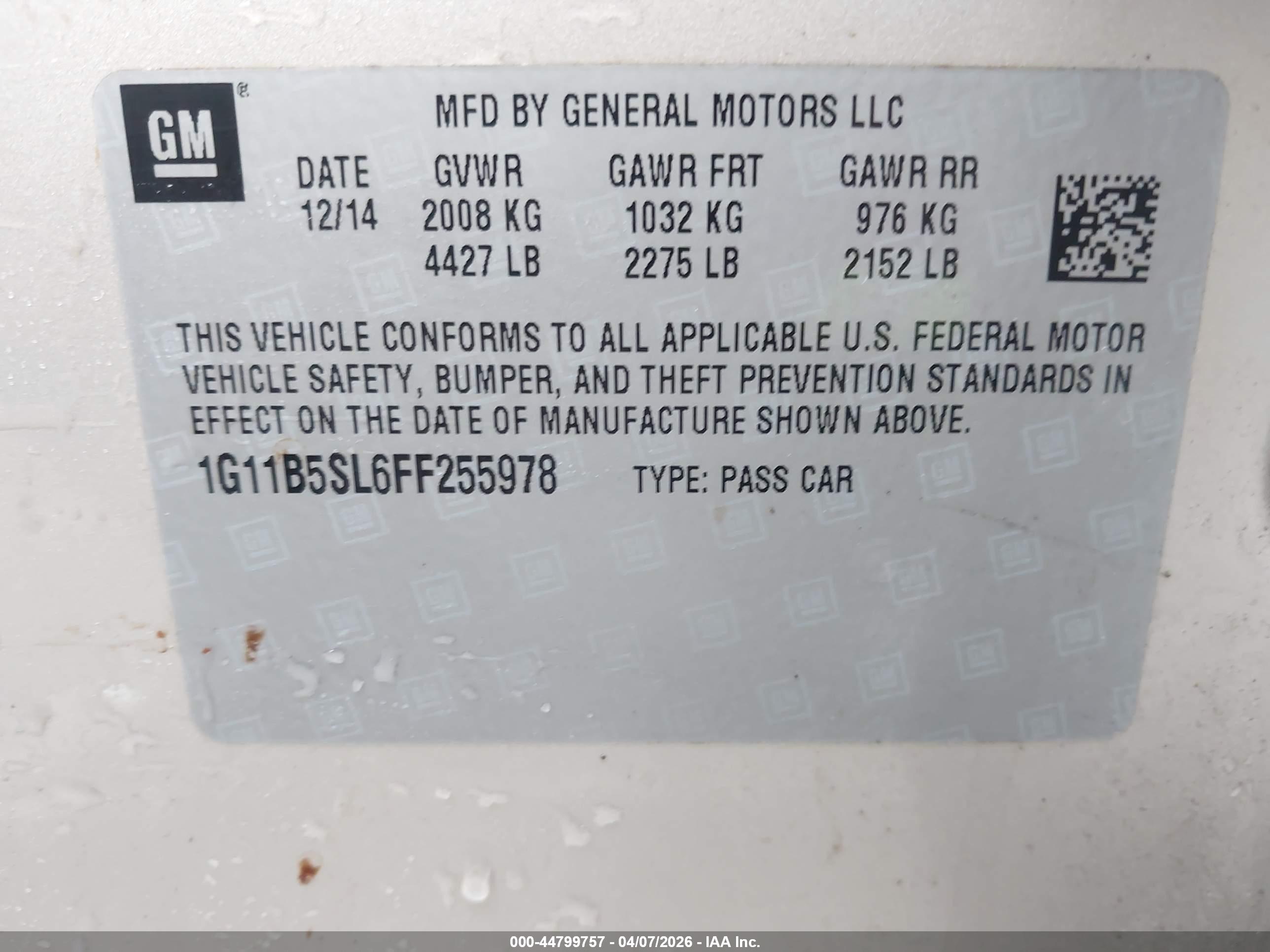 CHEVROLET MALIBU image 9