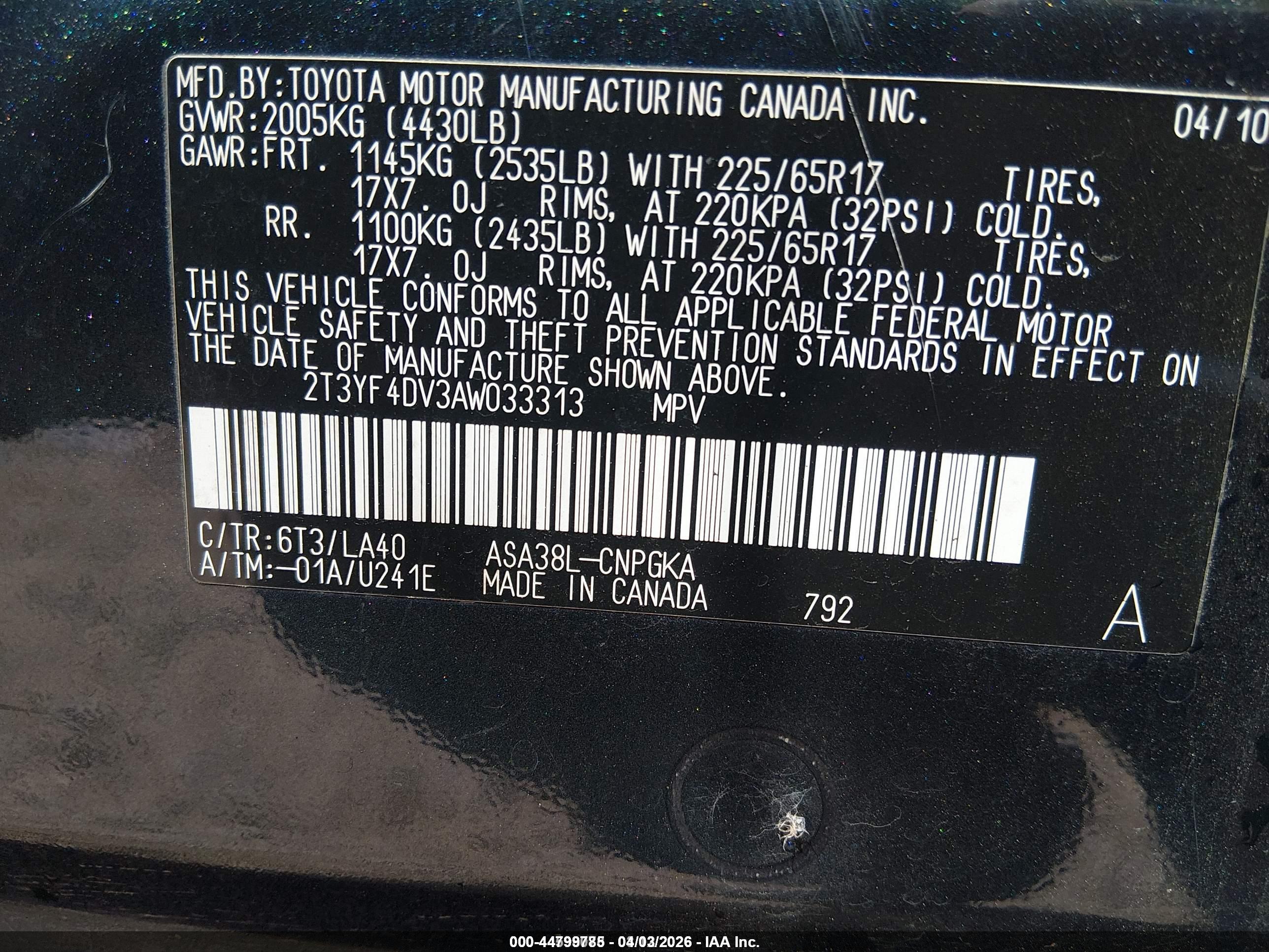 TOYOTA RAV4 image 9