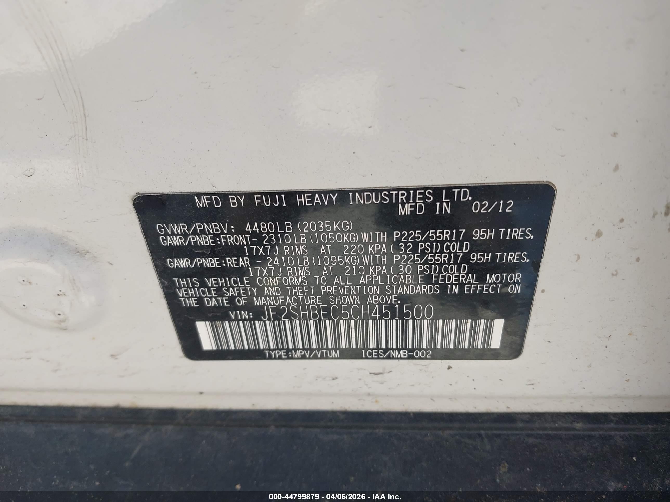 SUBARU FORESTER image 9