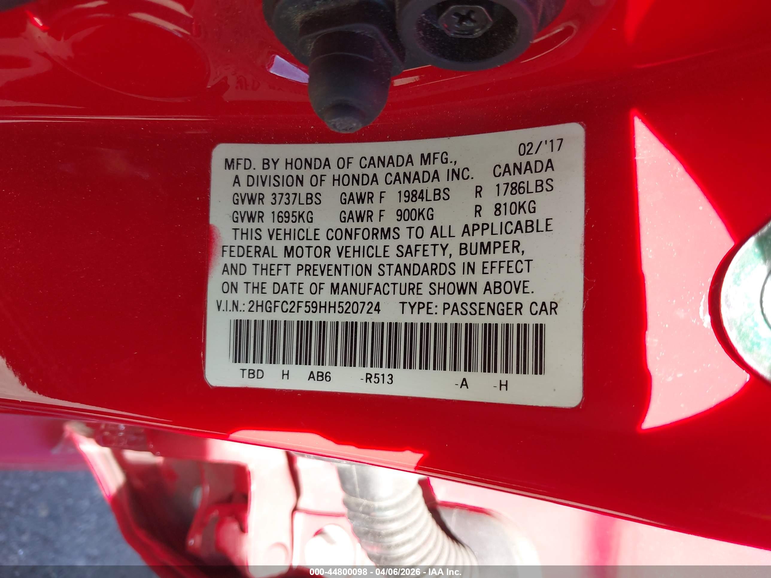 HONDA CIVIC image 9