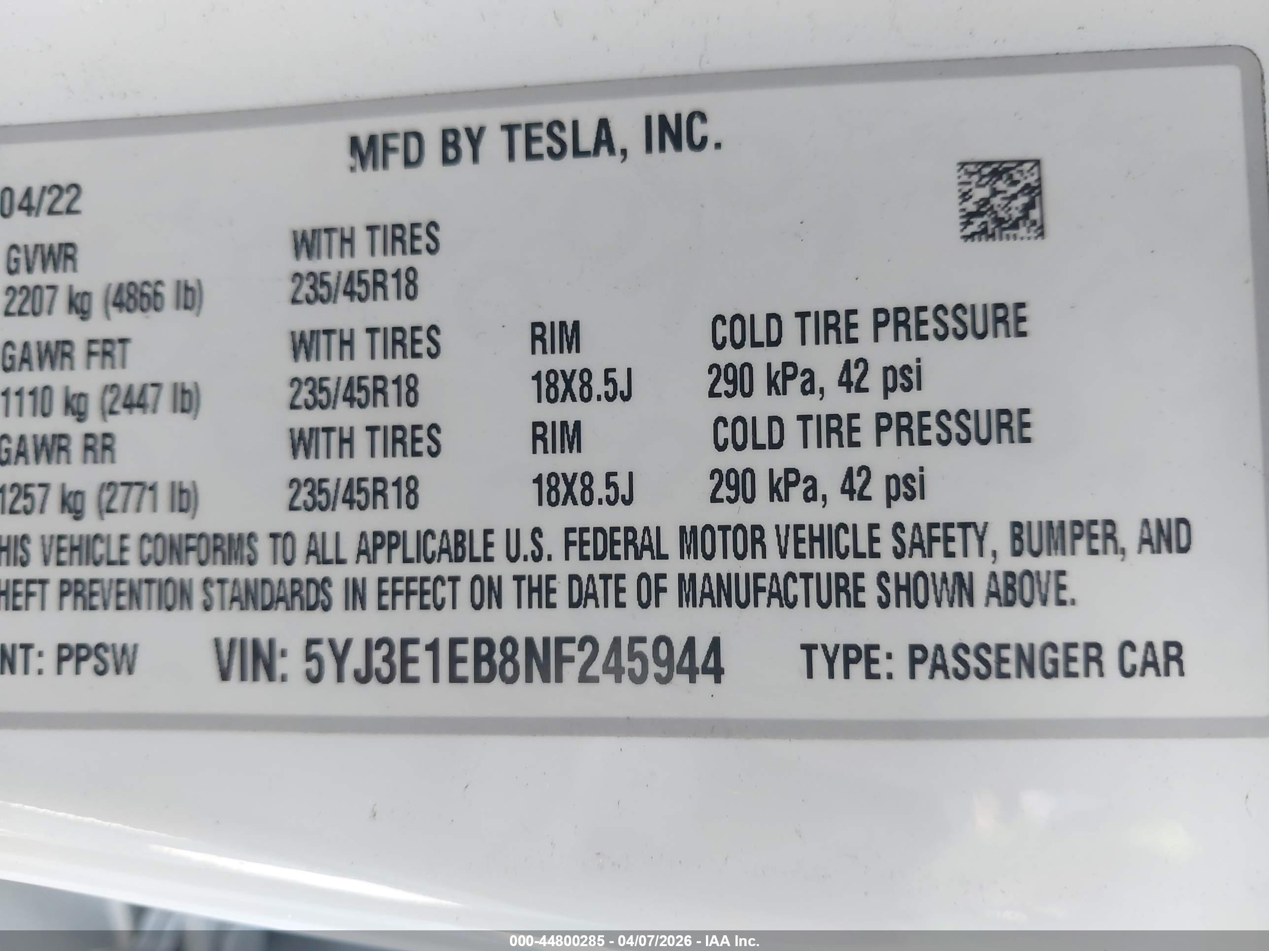 TESLA MODEL image 9