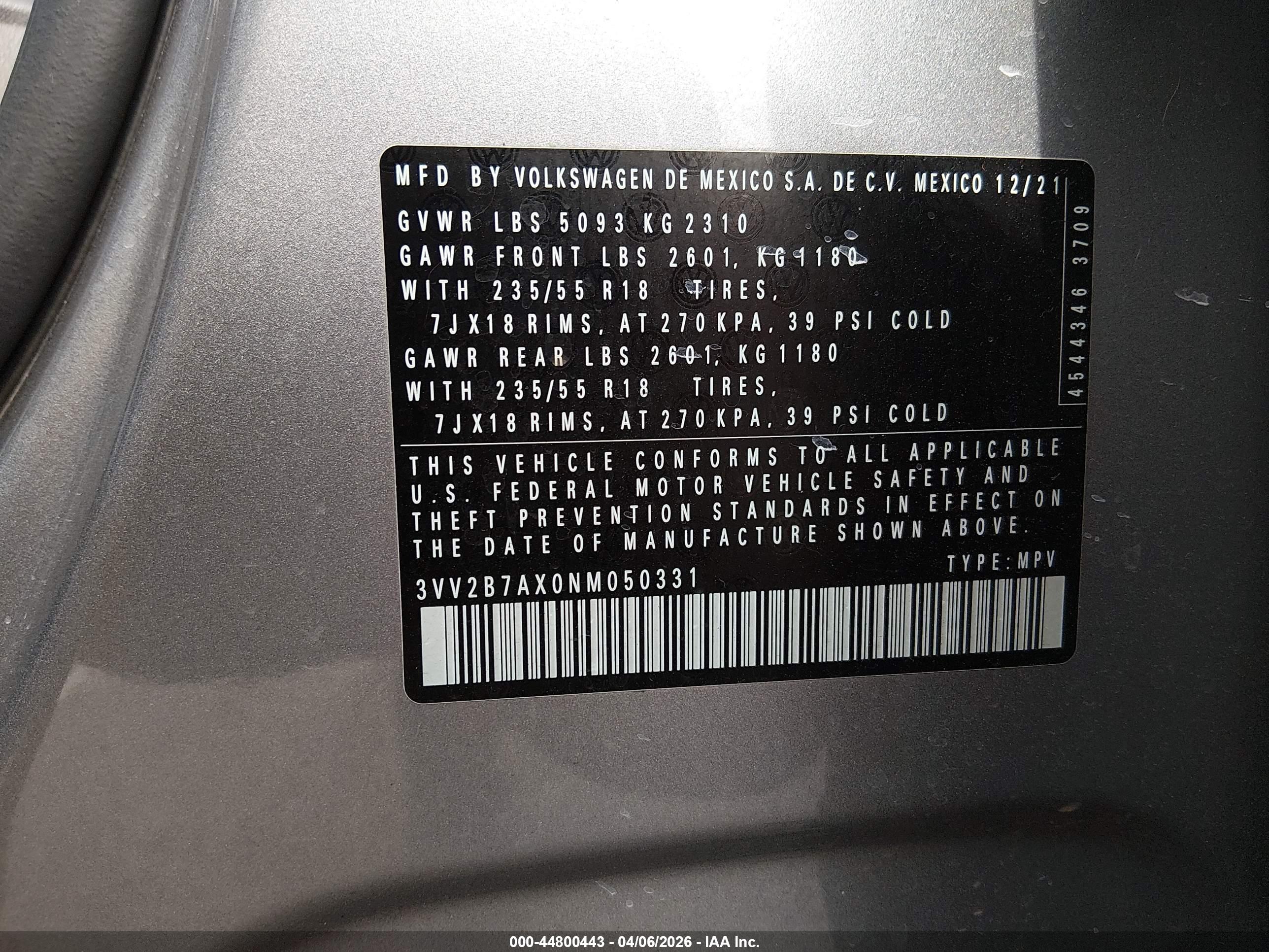 VOLKSWAGEN TIGUAN image 9