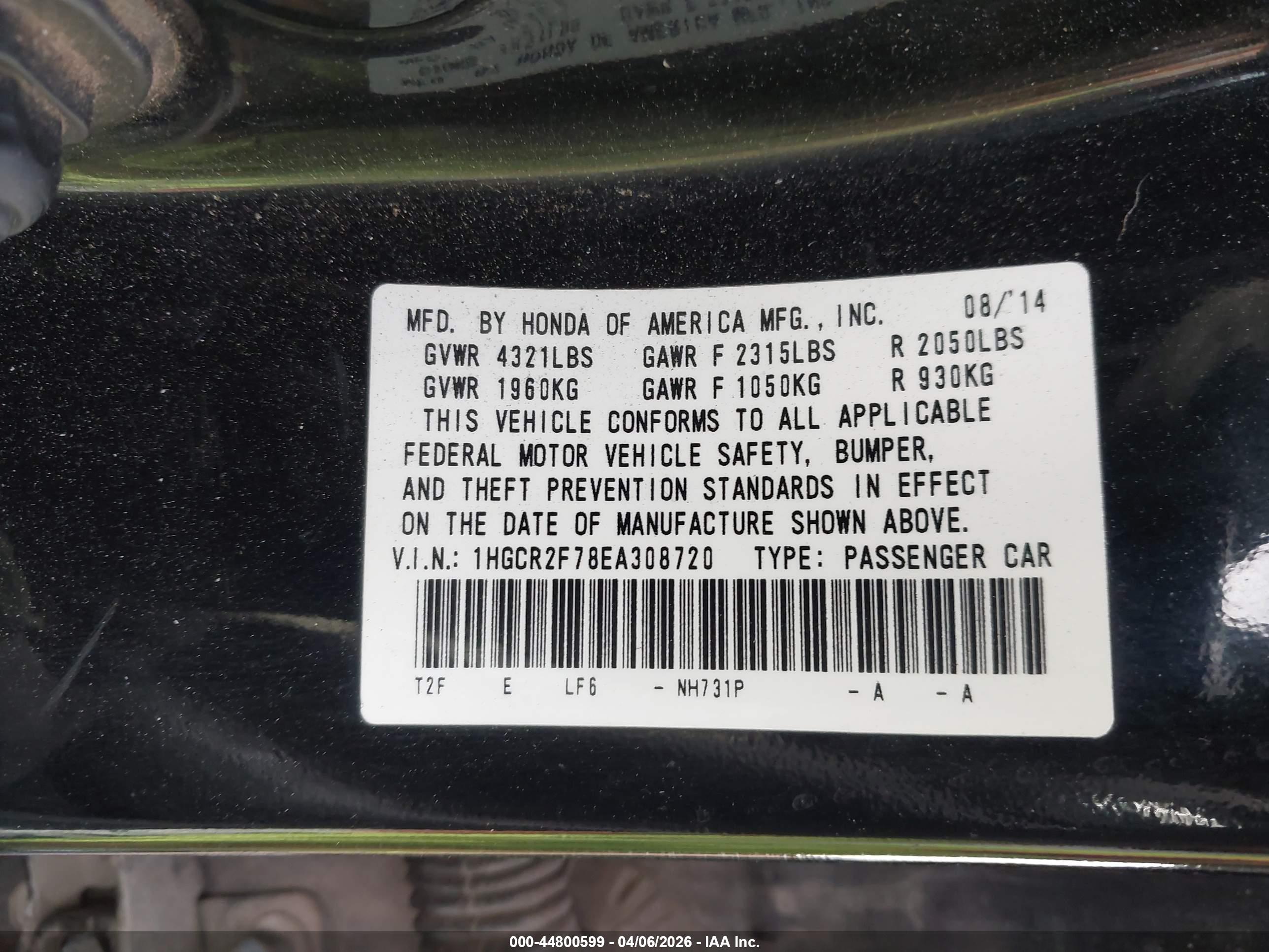 HONDA ACCORD image 9