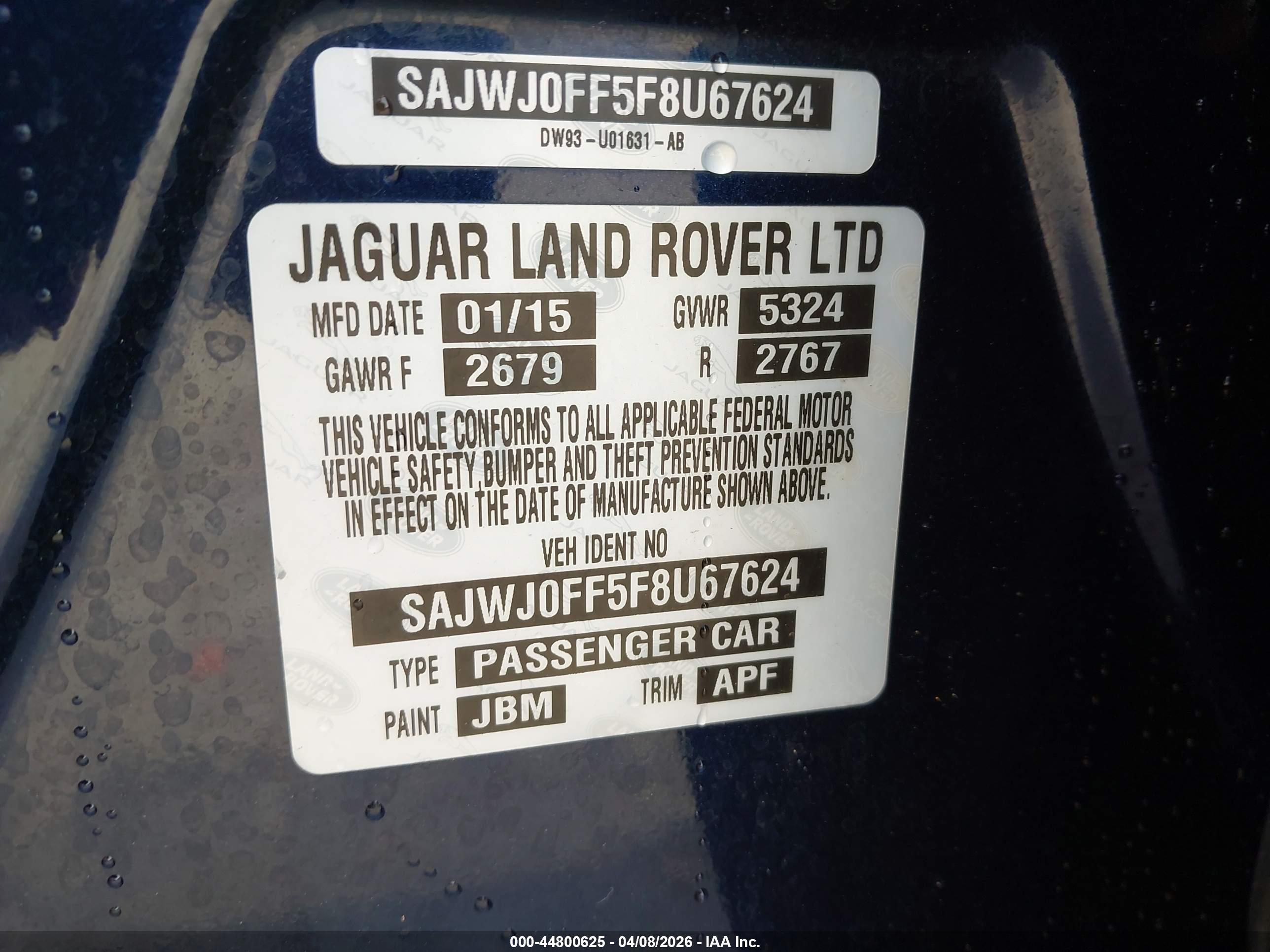 JAGUAR XF image 9