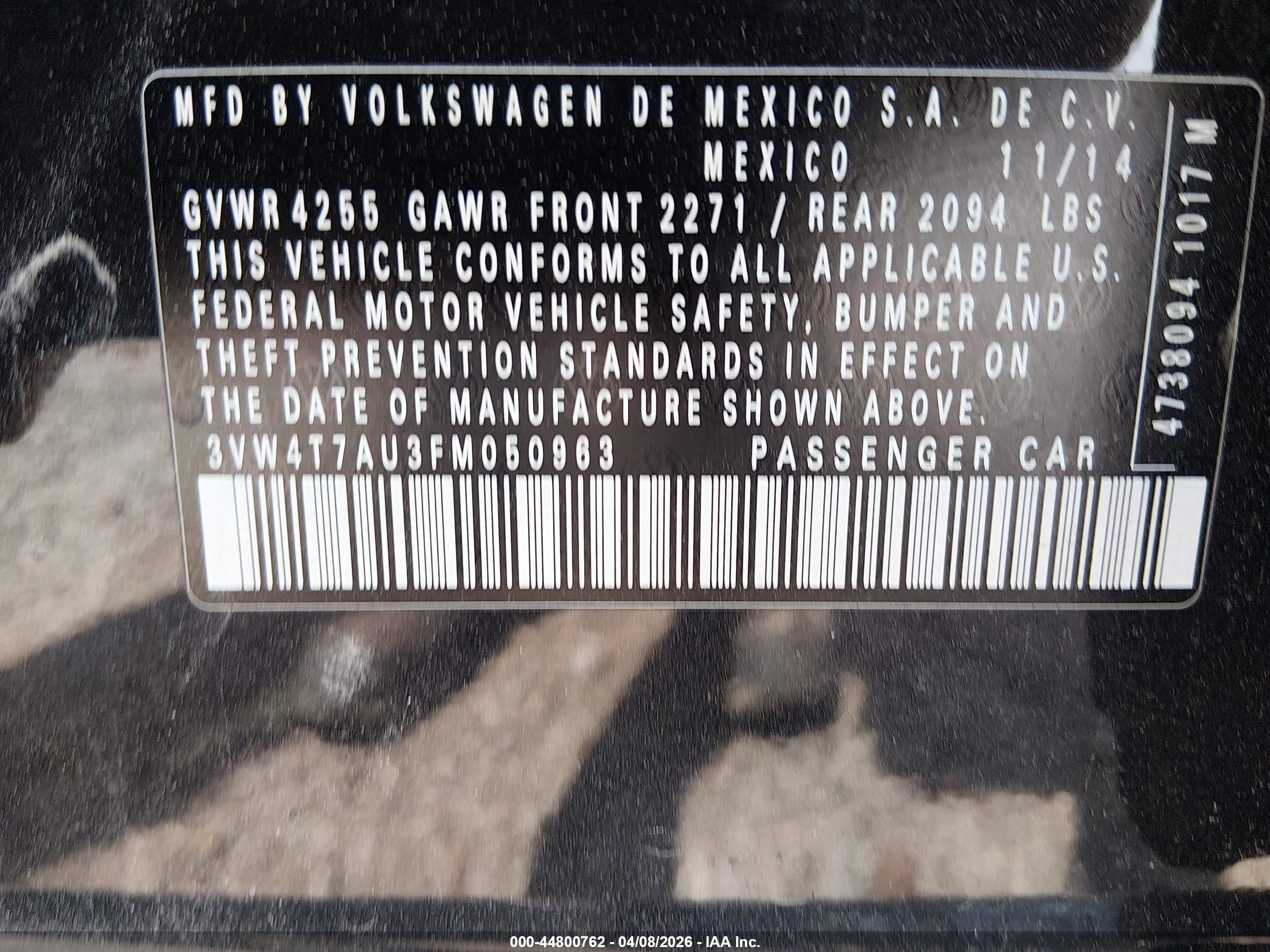 VOLKSWAGEN GOLF image 9