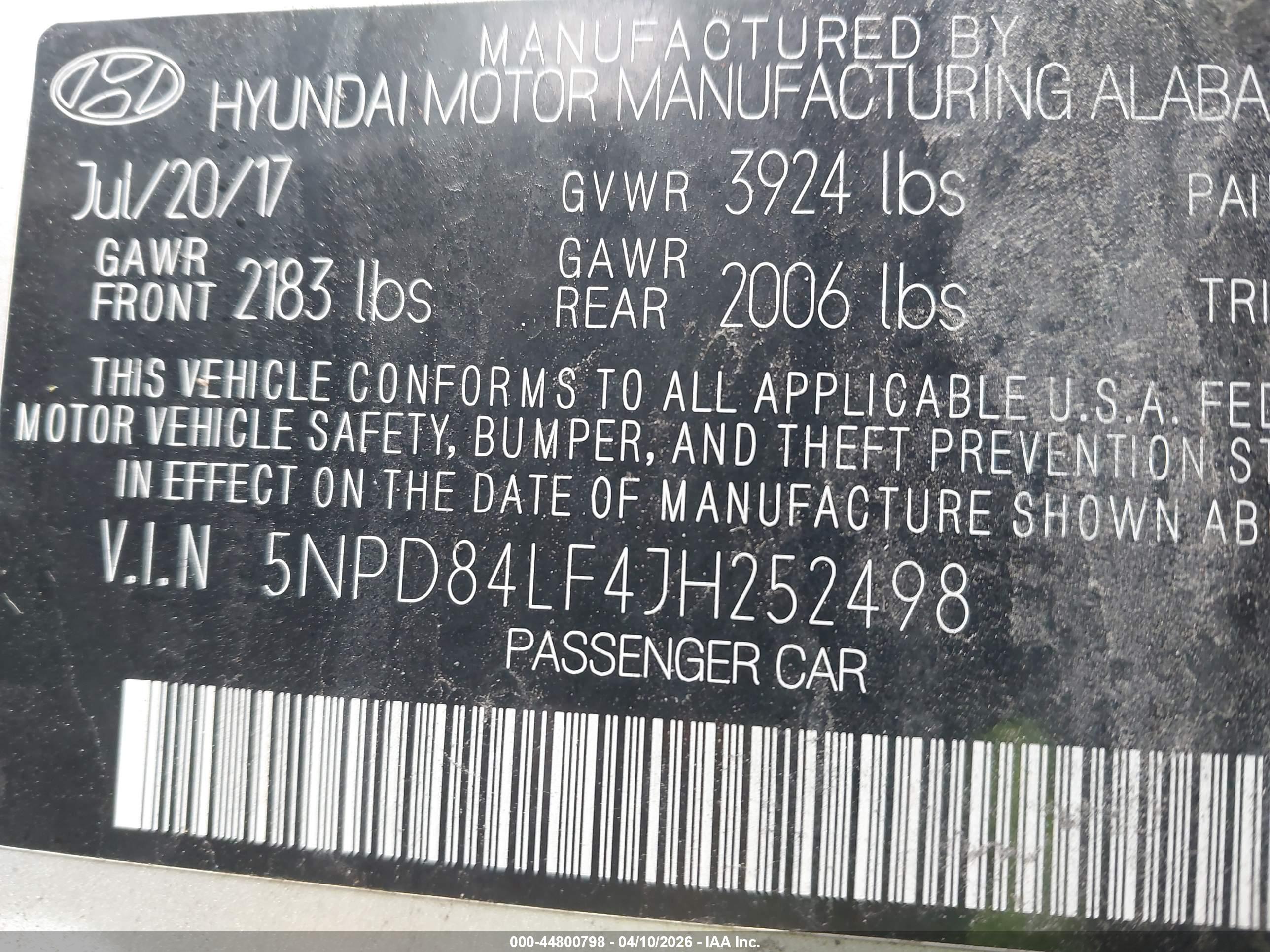 HYUNDAI ELANTRA image 9