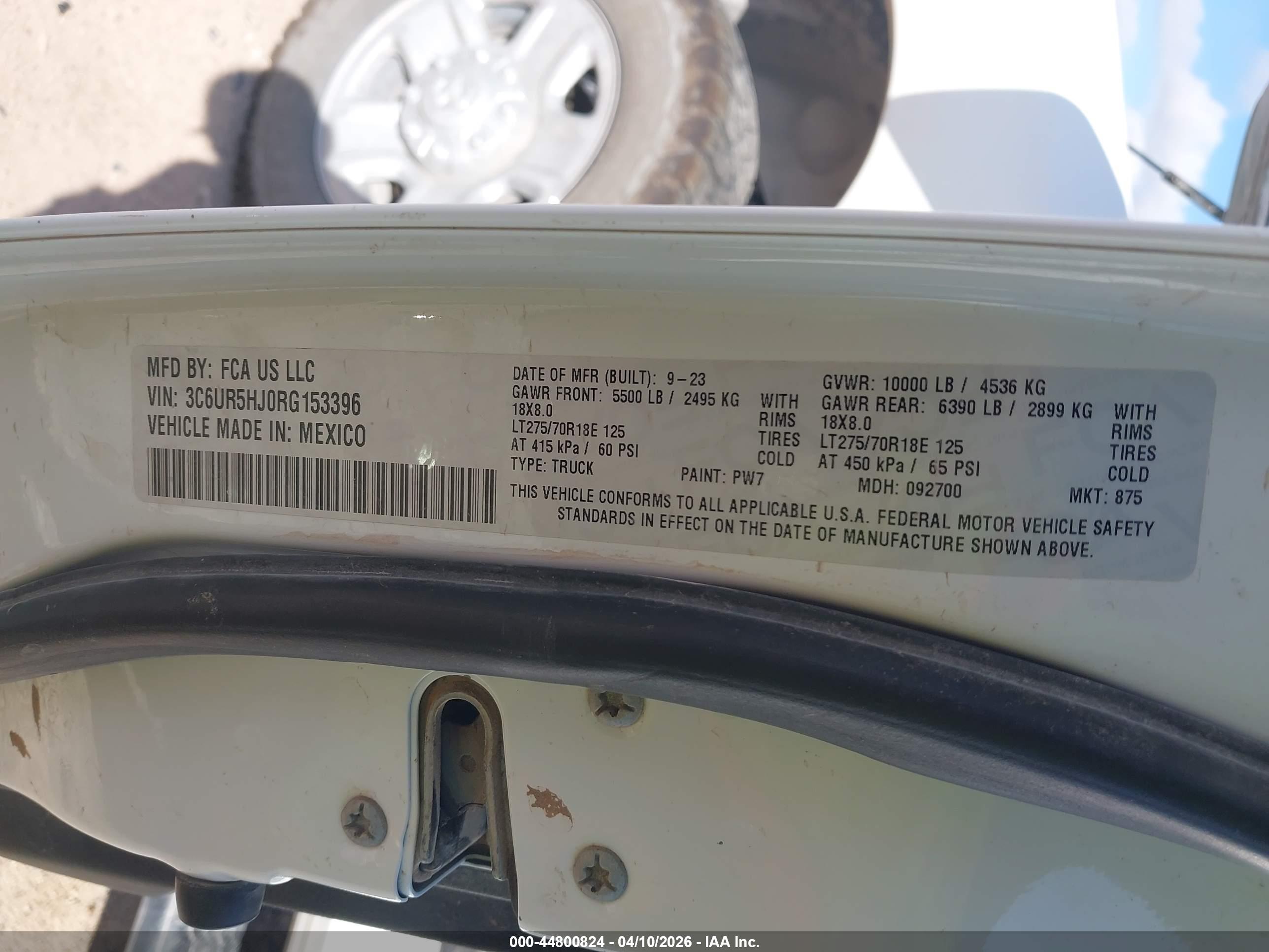 RAM 2500 image 9