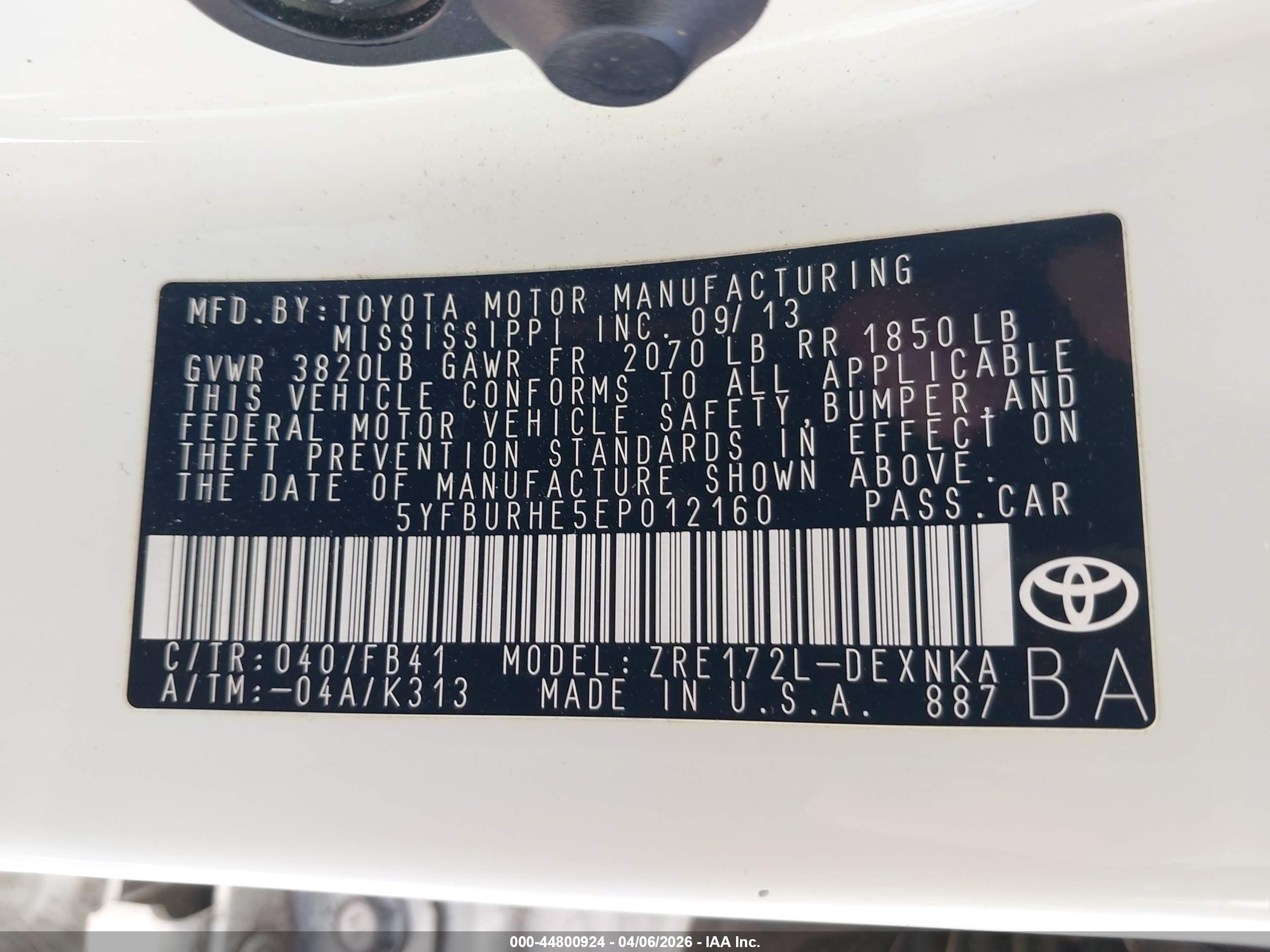 TOYOTA COROLLA image 9