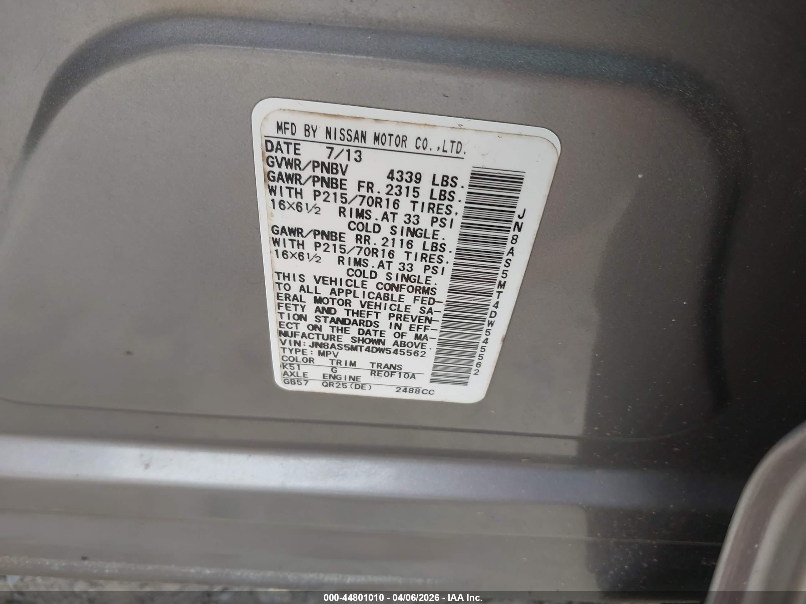 NISSAN ROGUE image 9