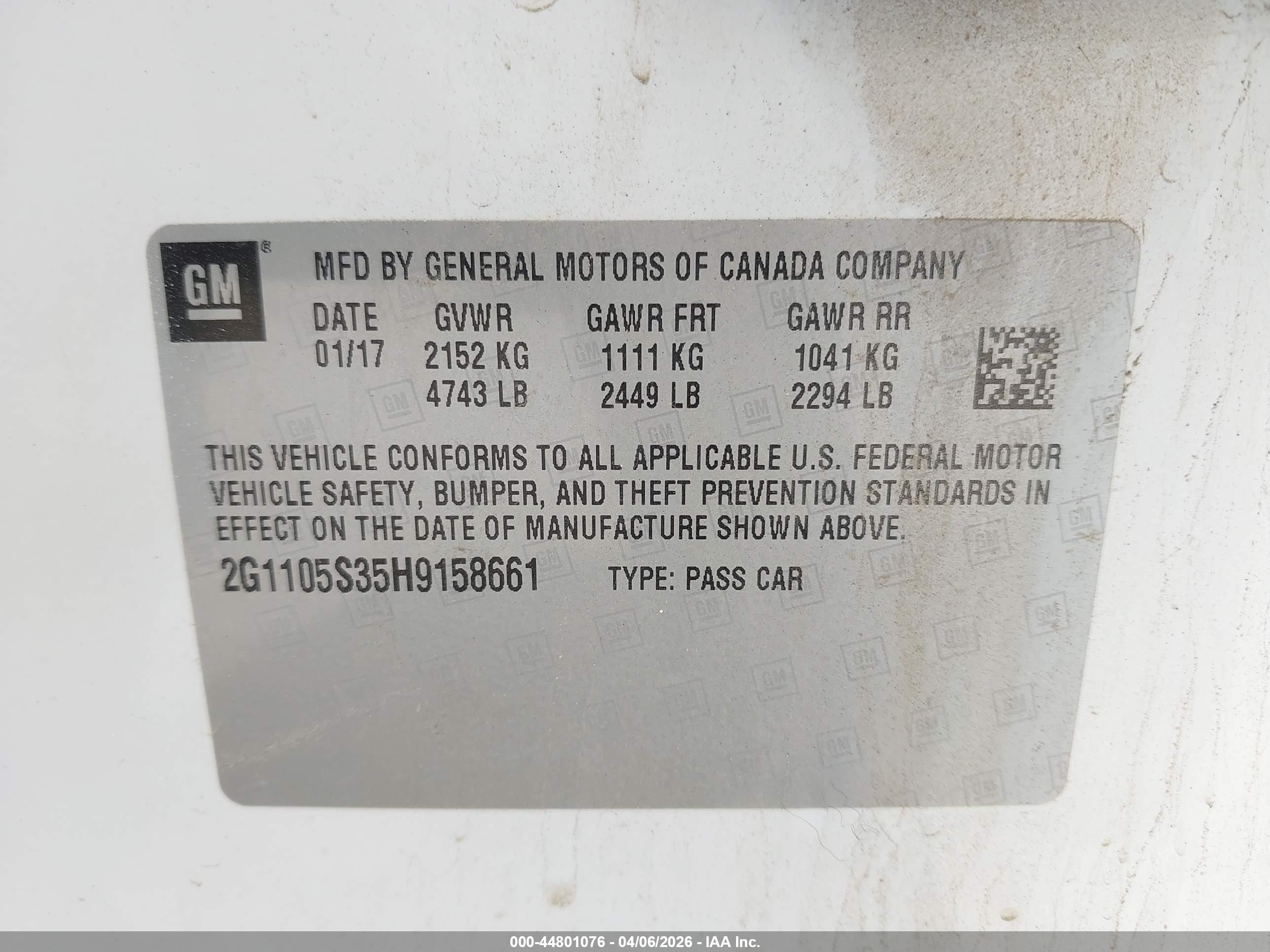 CHEVROLET IMPALA image 9