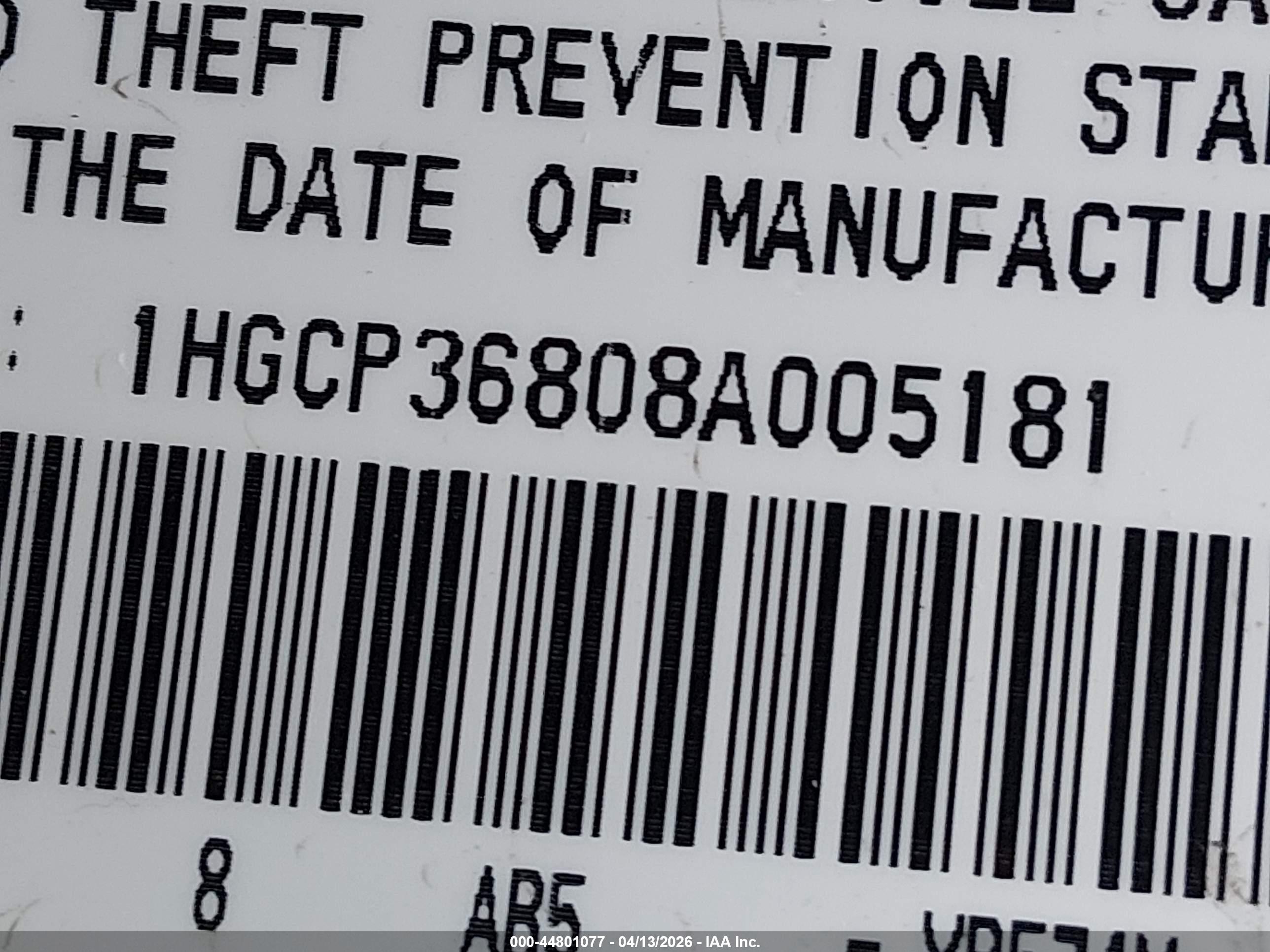 HONDA ACCORD image 9