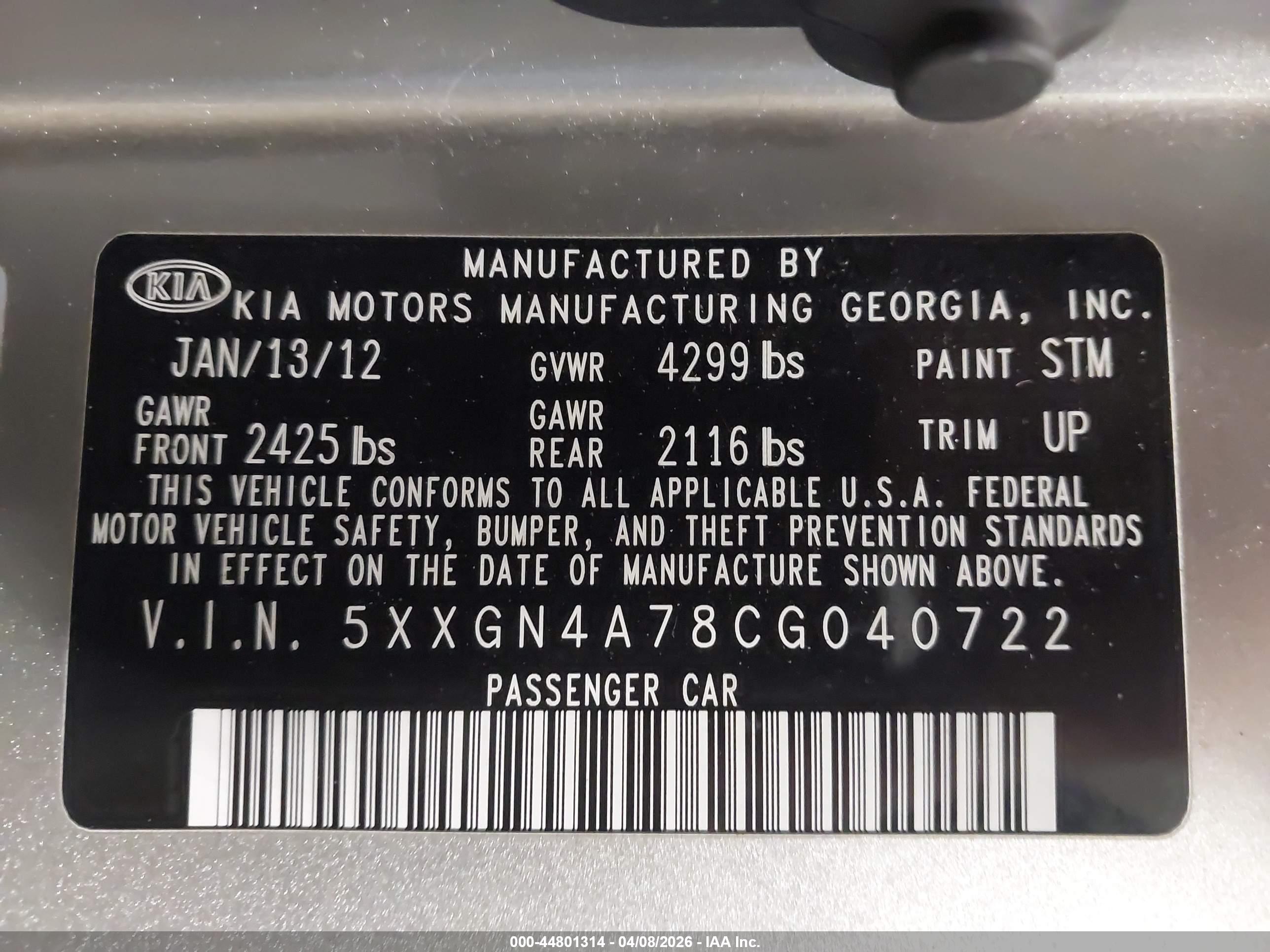 KIA OPTIMA image 9