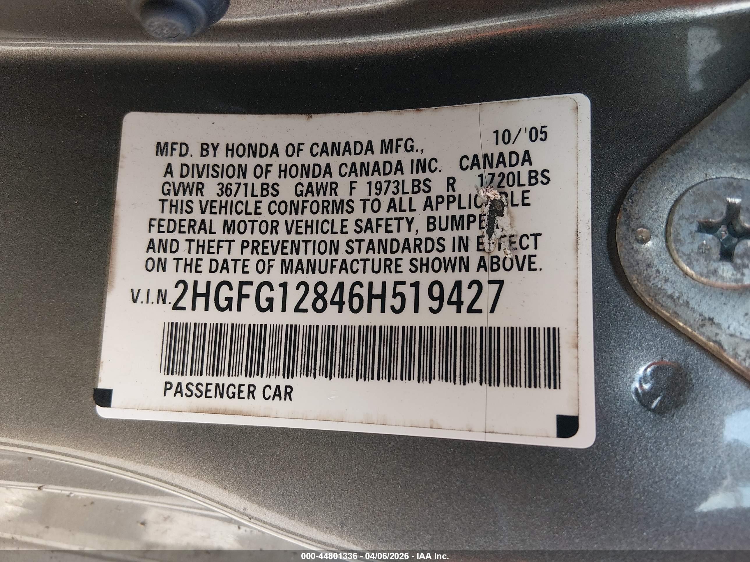 HONDA CIVIC image 9