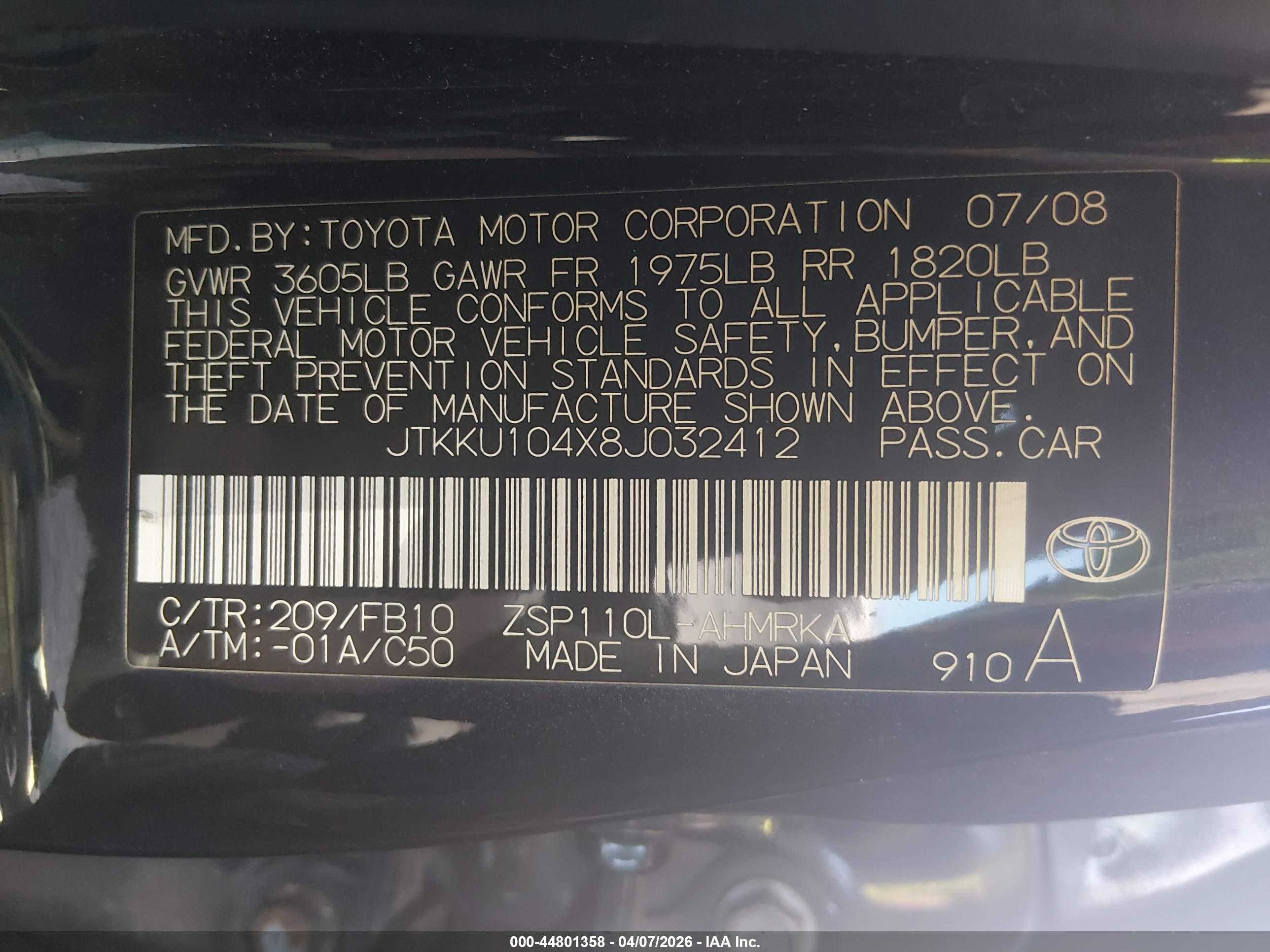 SCION XD image 9
