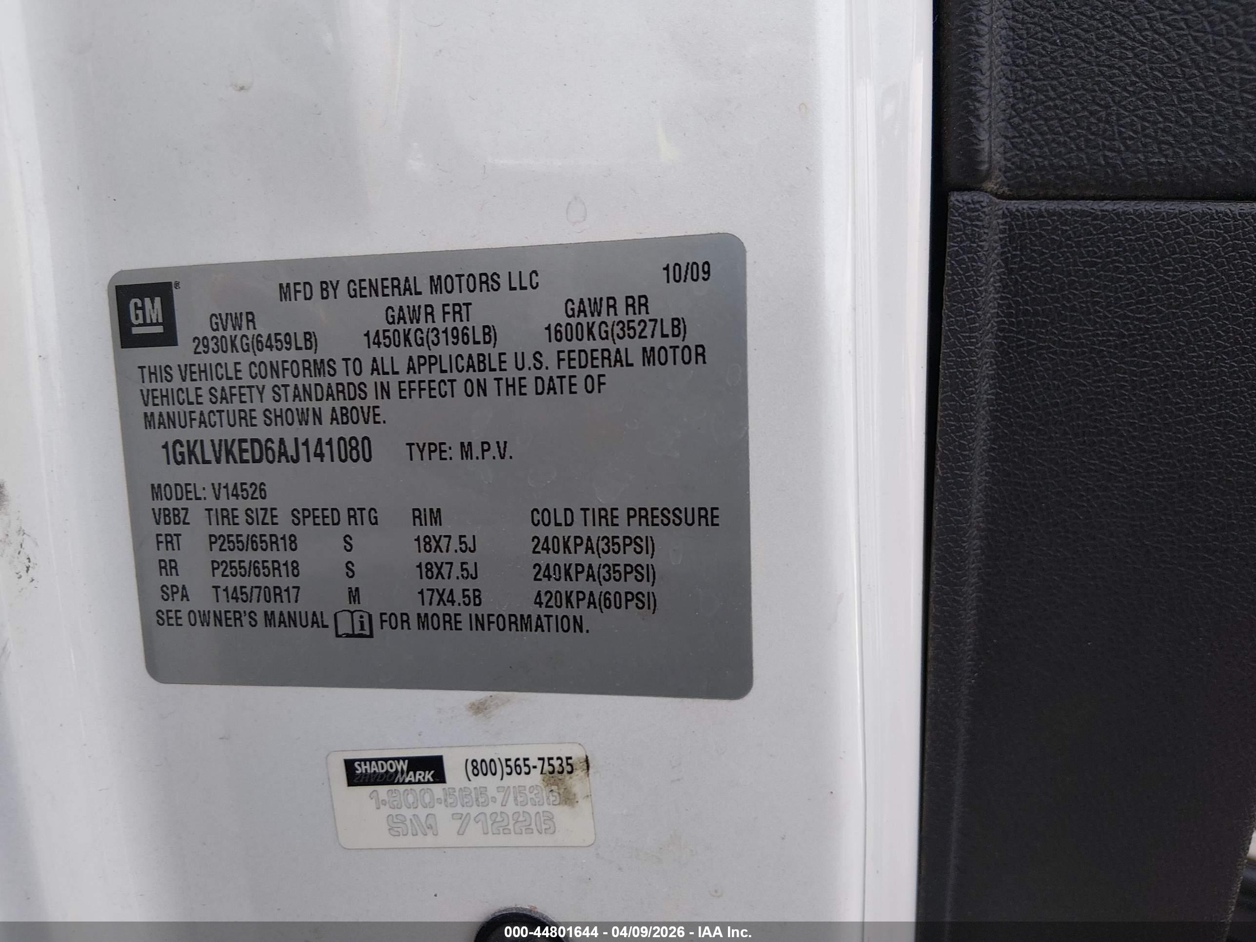 GMC ACADIA image 9