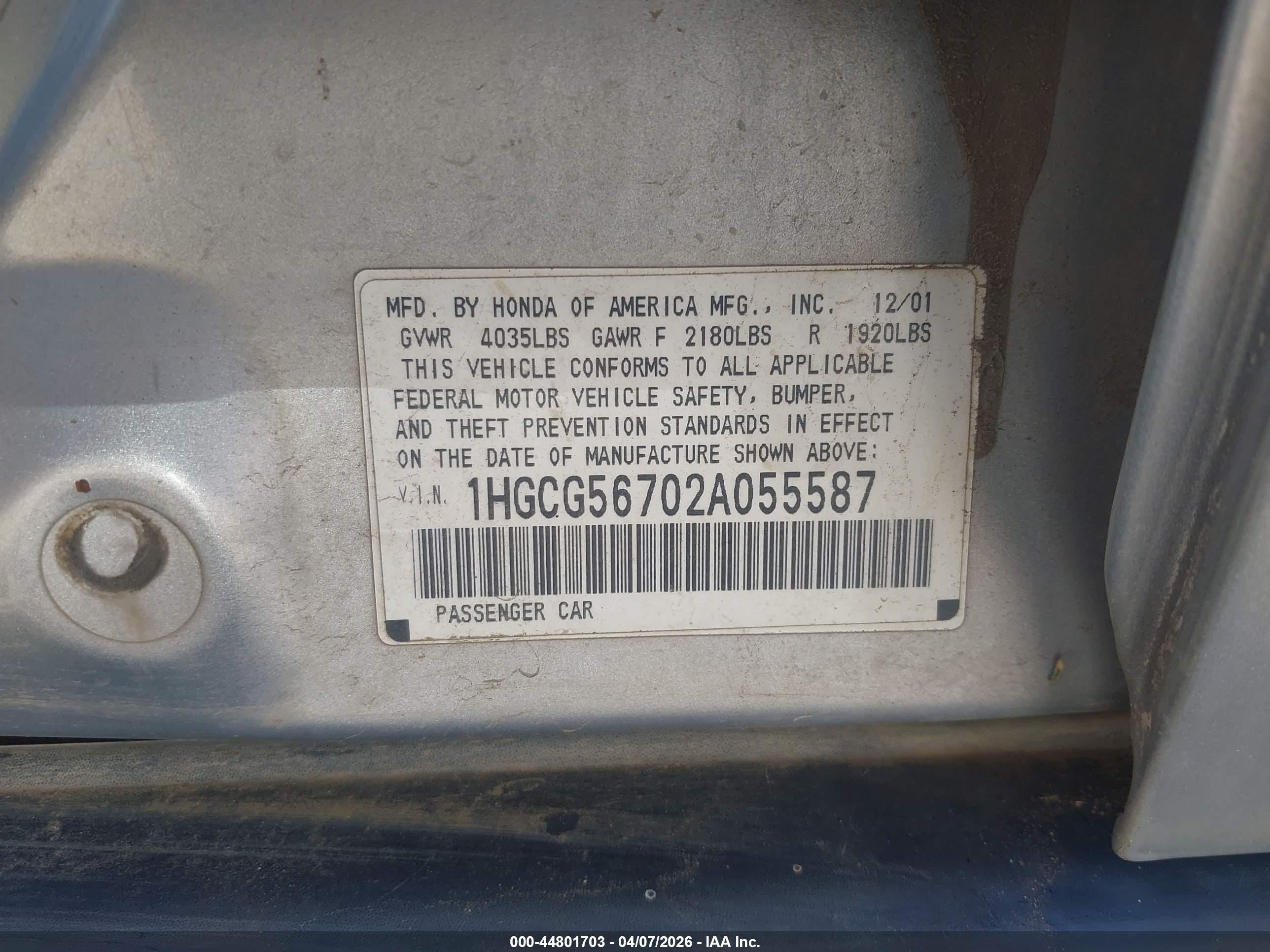 HONDA ACCORD image 9