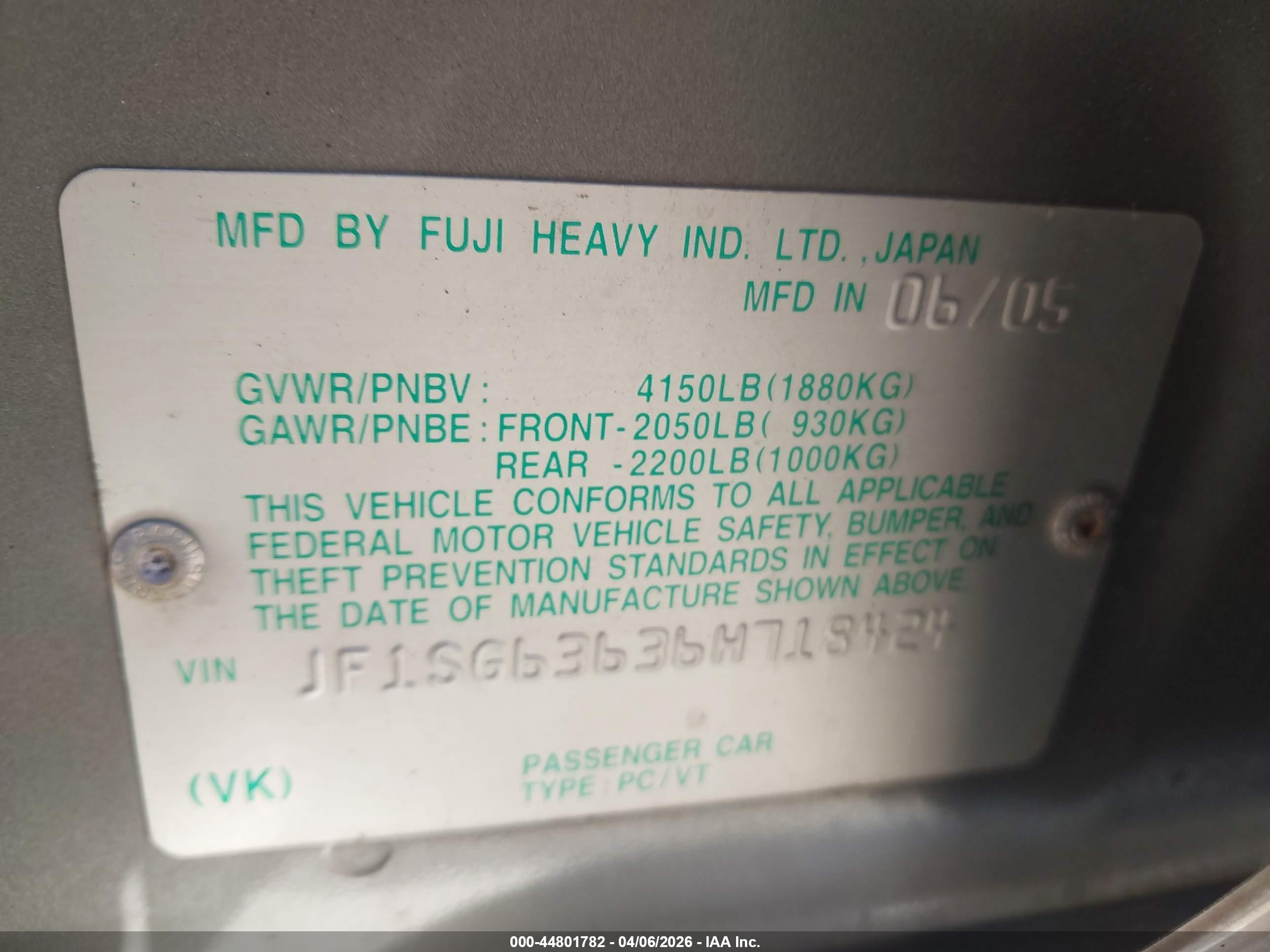 SUBARU FORESTER image 9