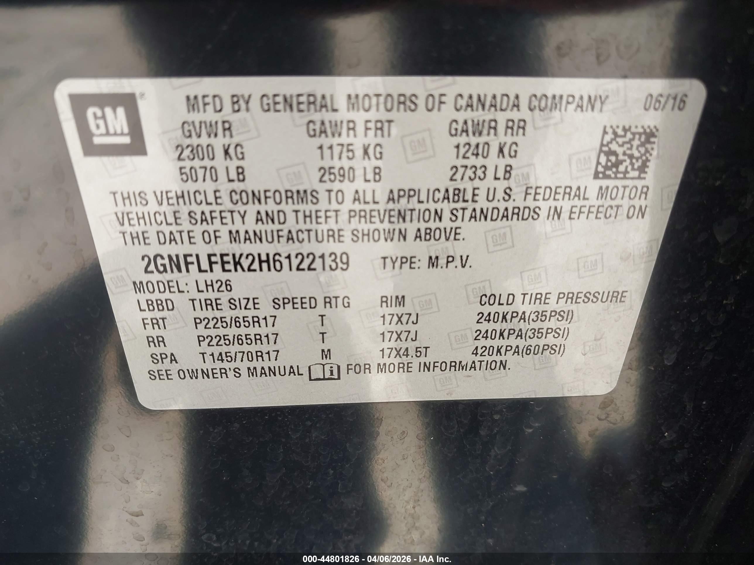 CHEVROLET EQUINOX image 9