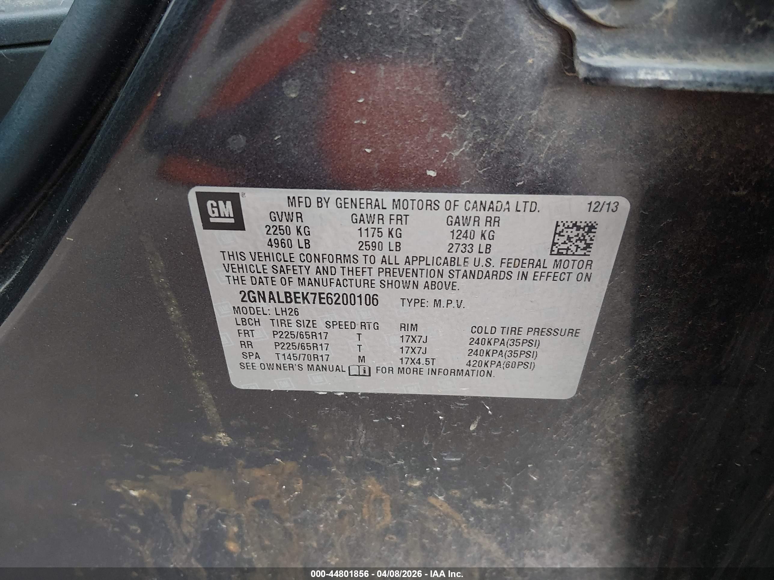 CHEVROLET EQUINOX image 9