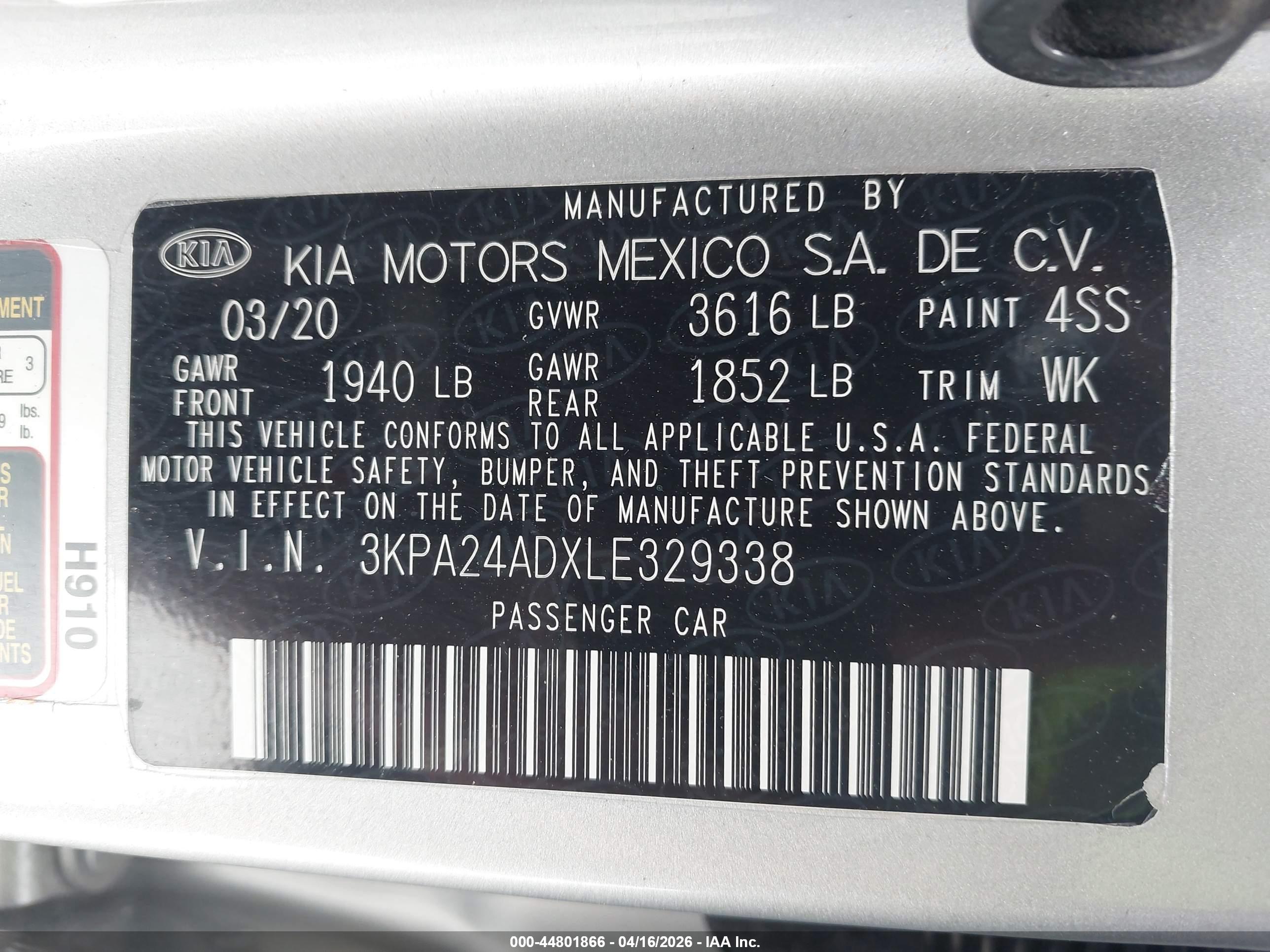 KIA RIO image 9