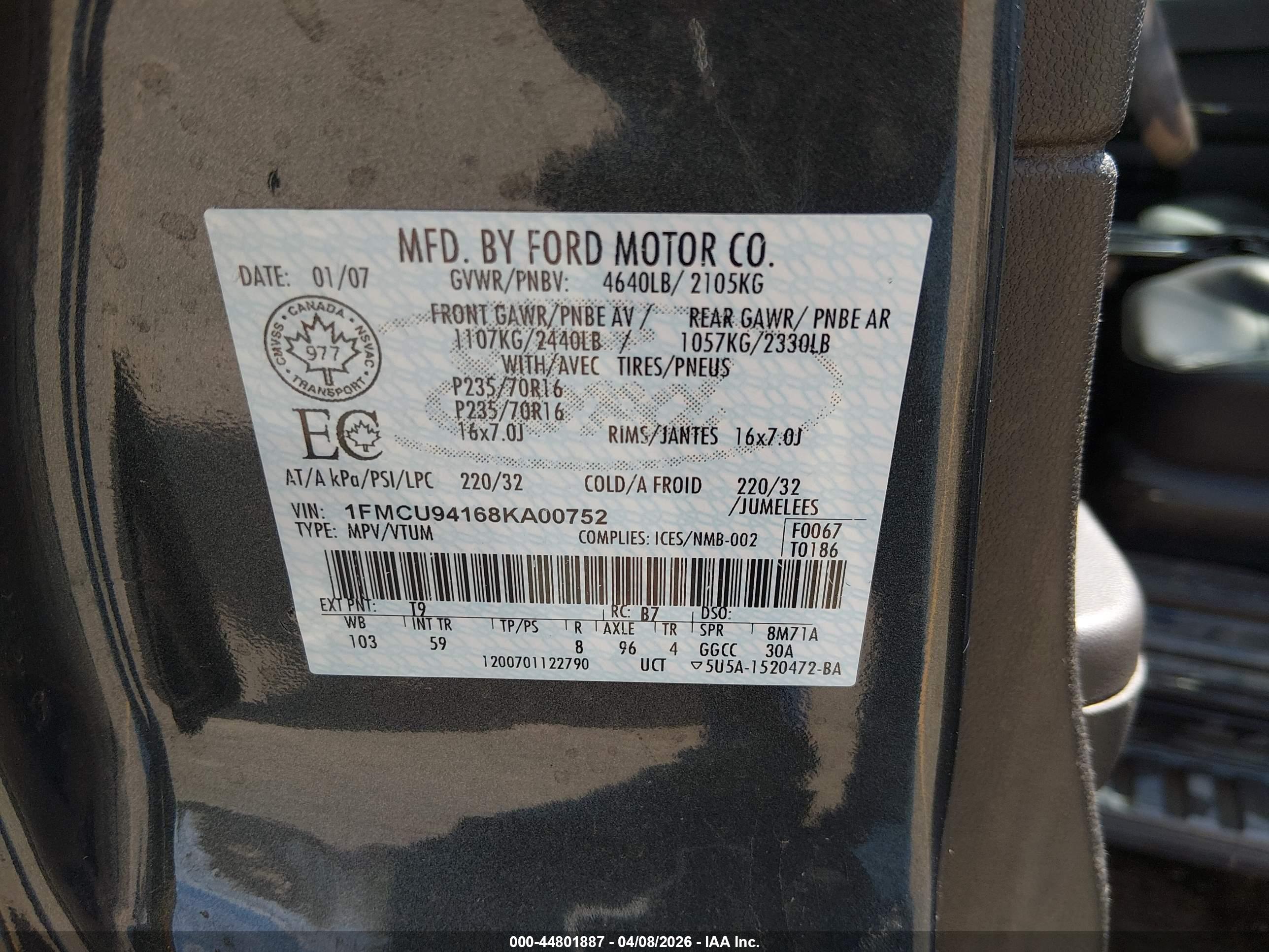 FORD ESCAPE image 9