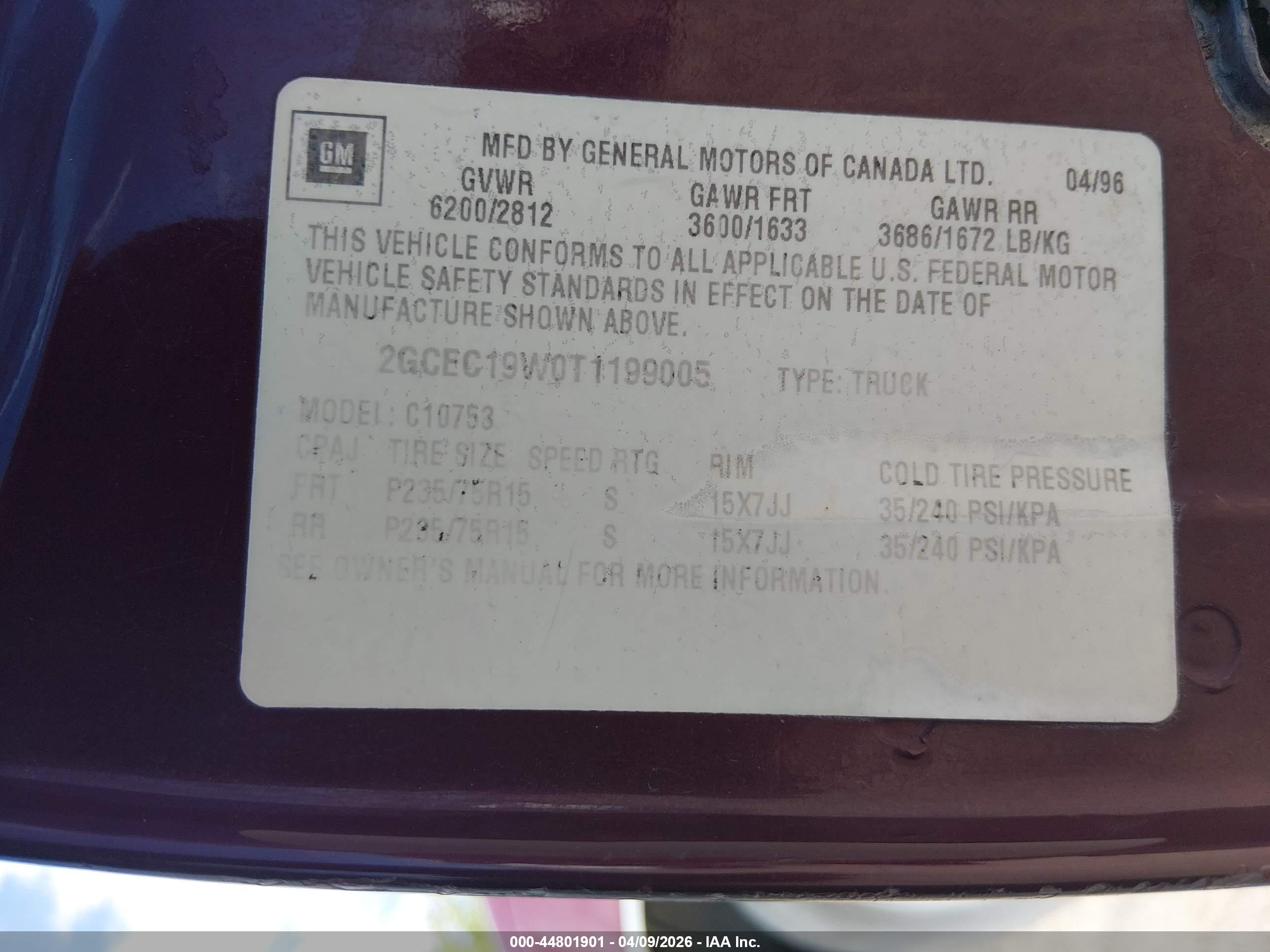 CHEVROLET GMT-400 image 9