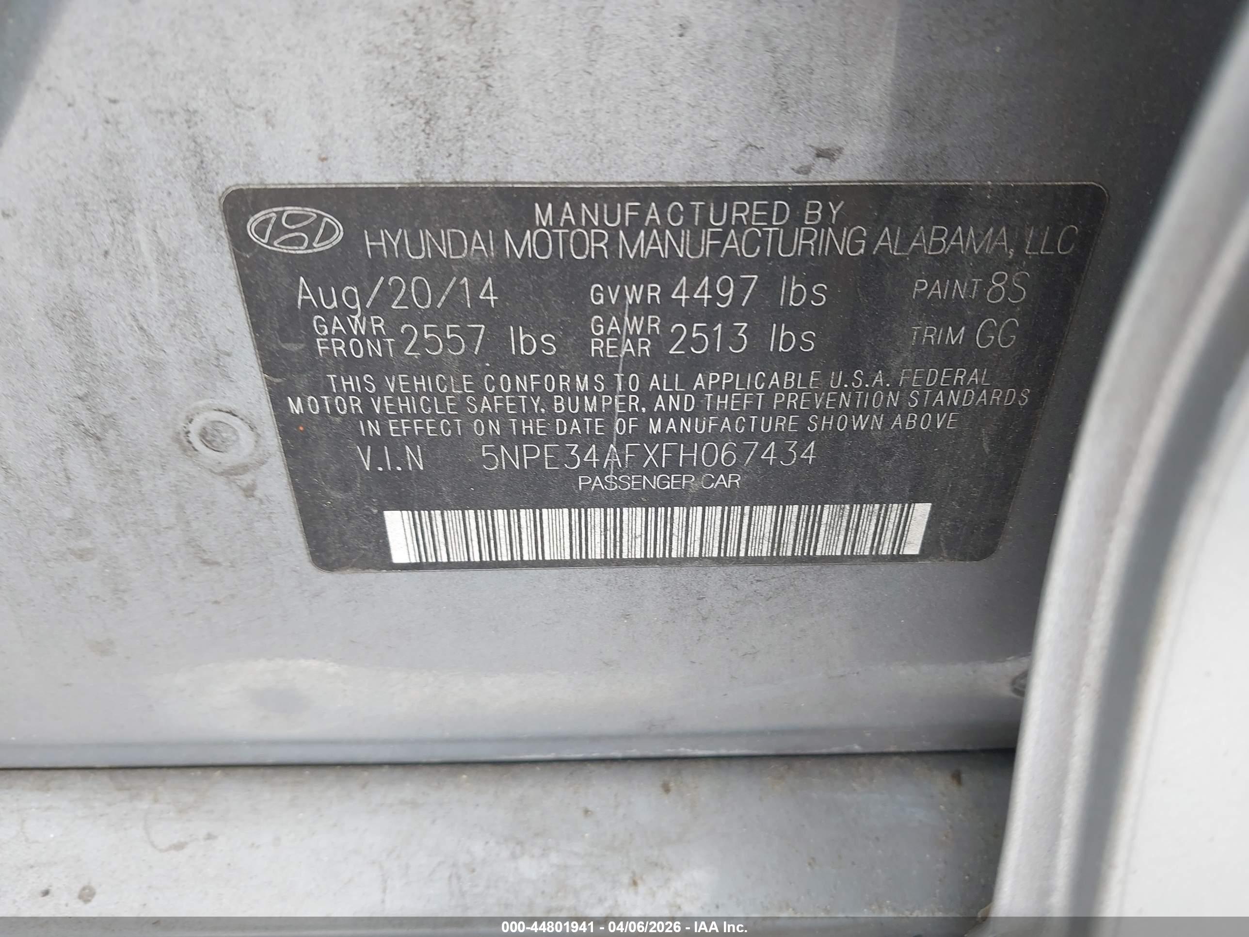 HYUNDAI SONATA image 9