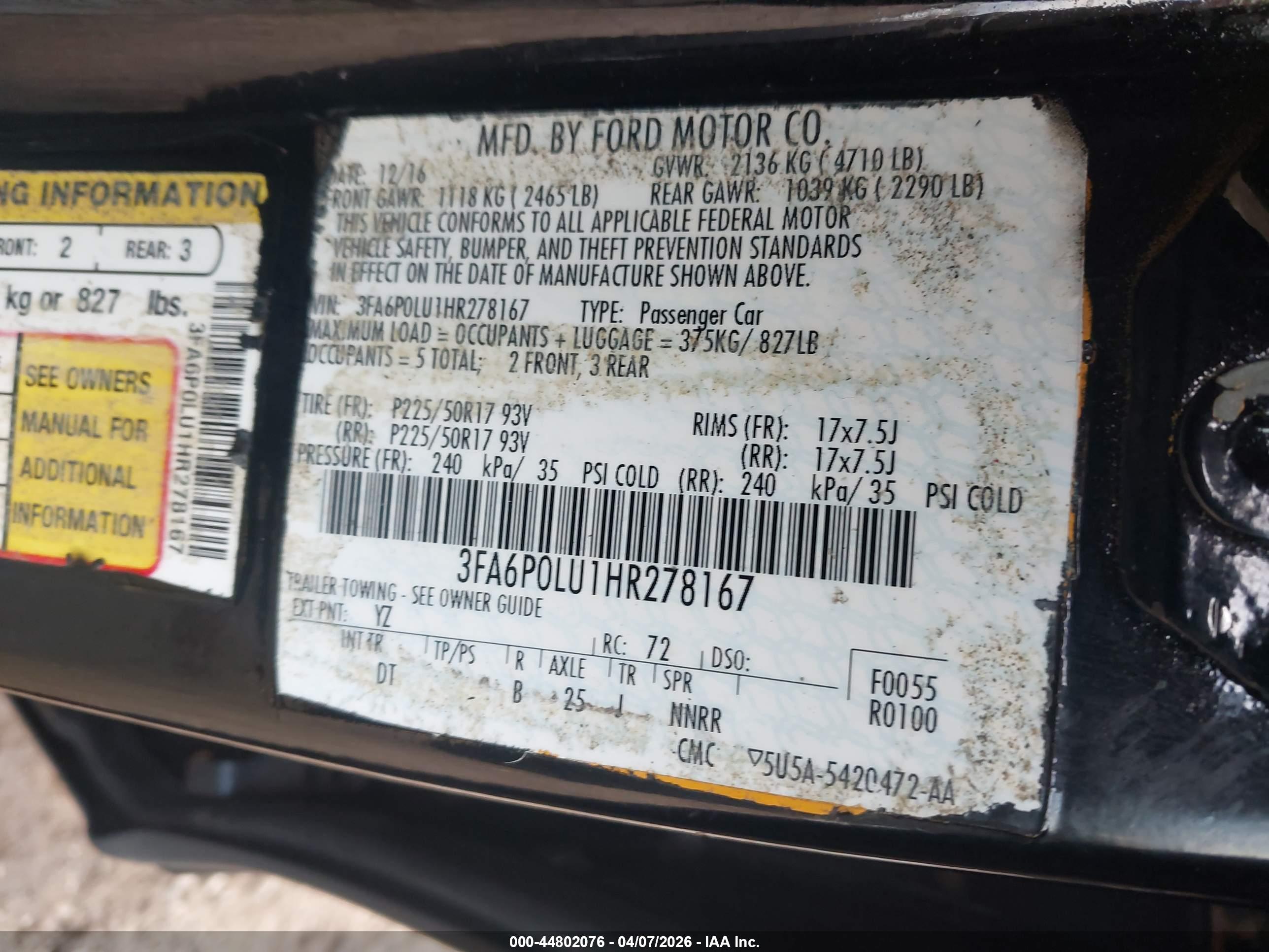 FORD FUSION image 9