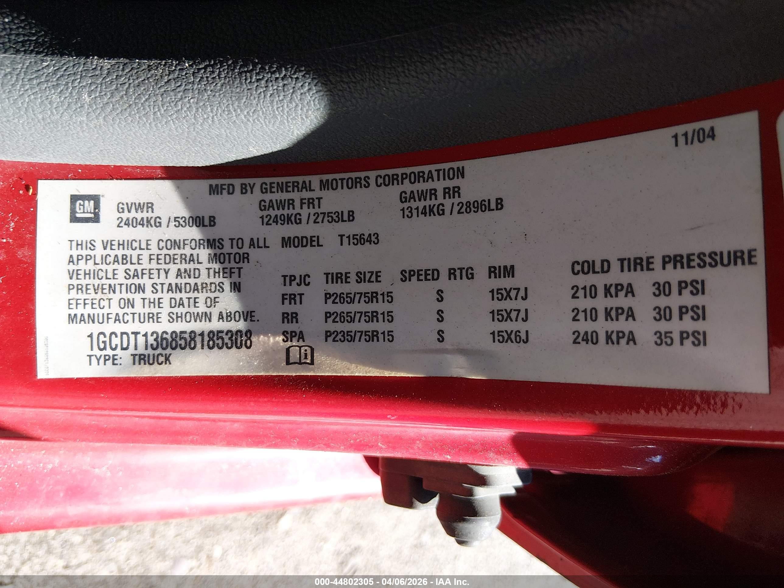 CHEVROLET COLORADO image 9
