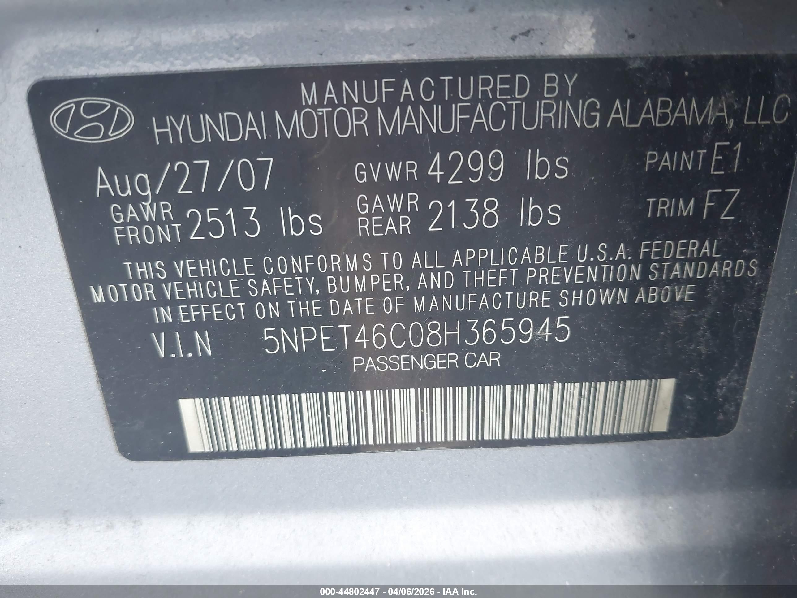 HYUNDAI SONATA image 9