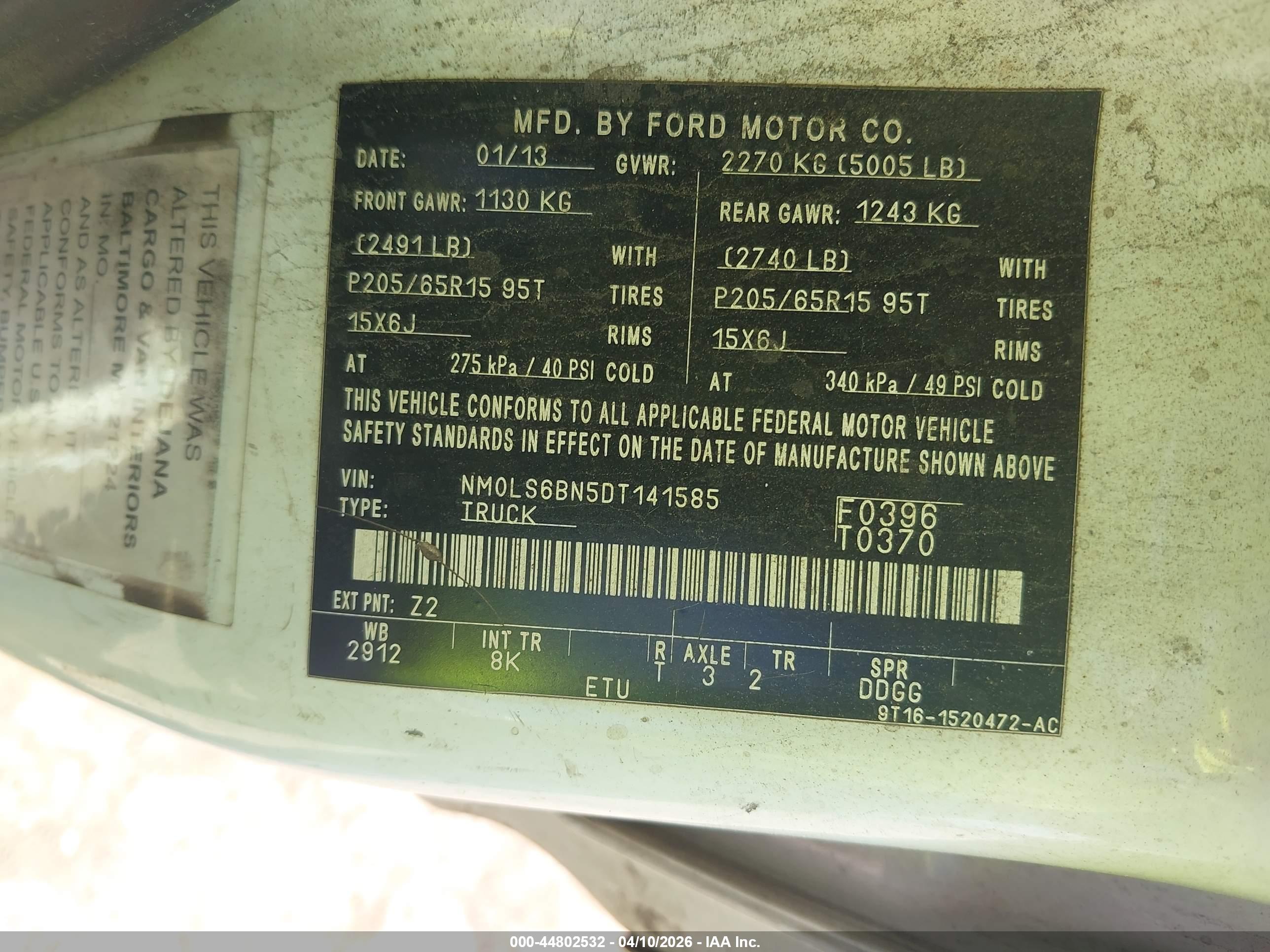 FORD TRANSIT image 9