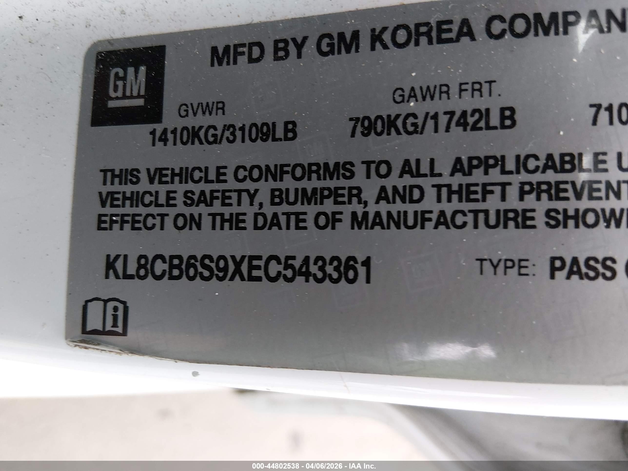 CHEVROLET SPARK image 9