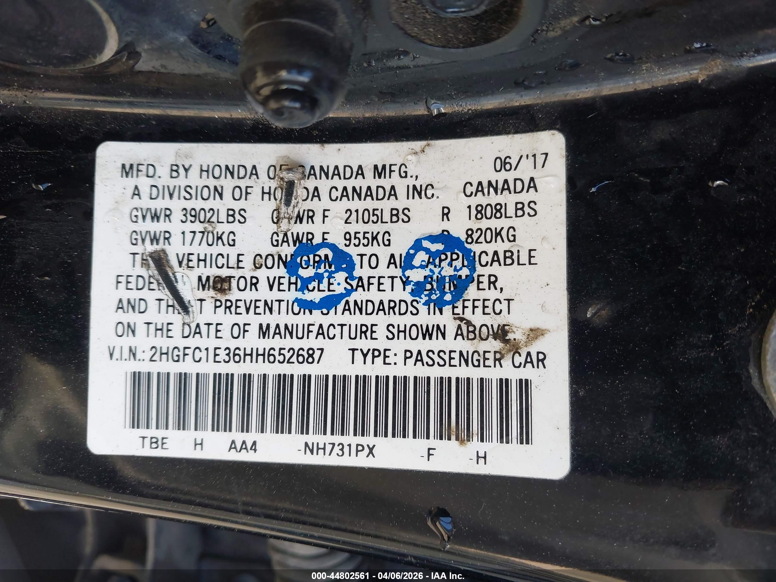 HONDA CIVIC image 9
