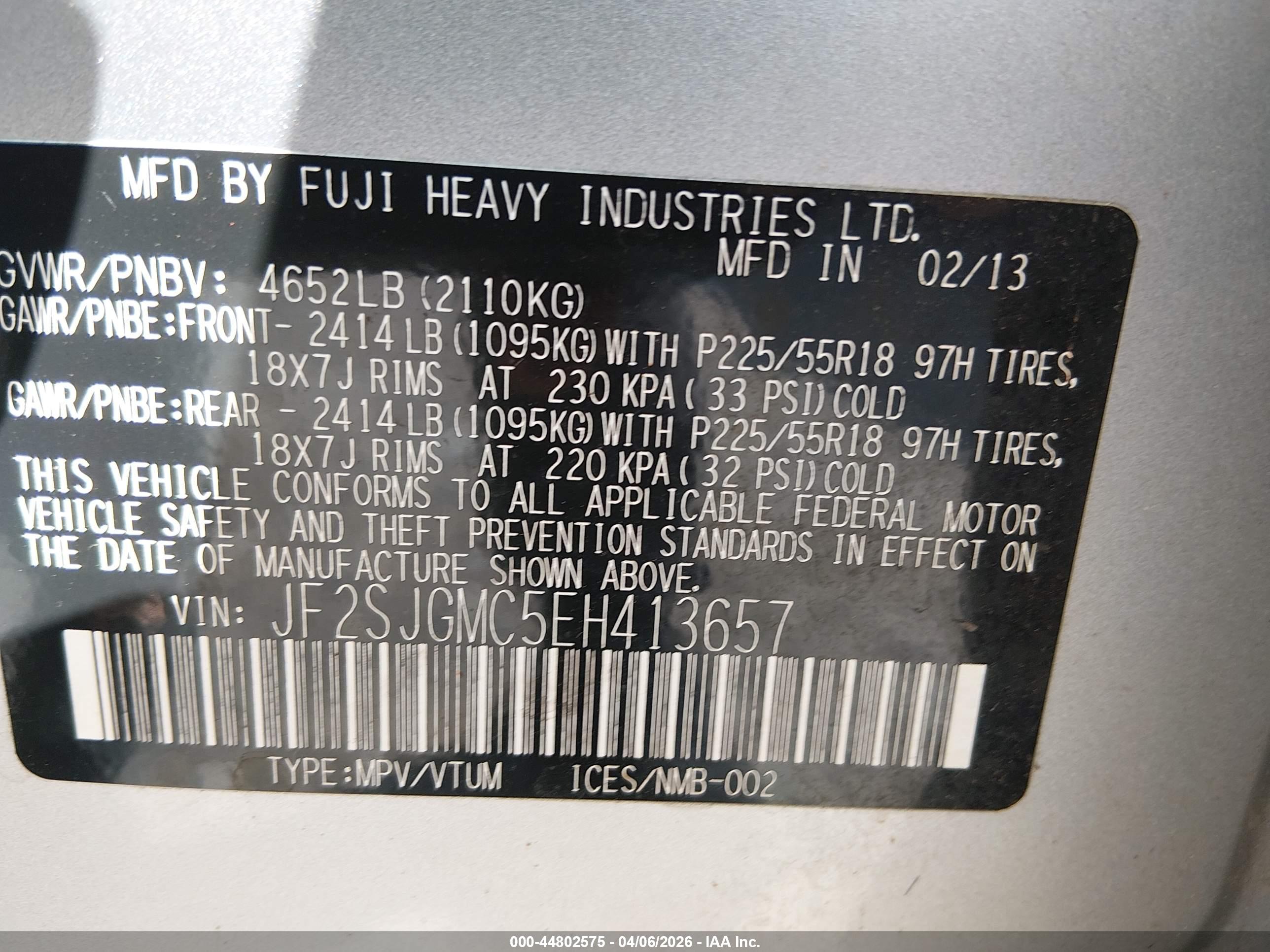 SUBARU FORESTER image 9