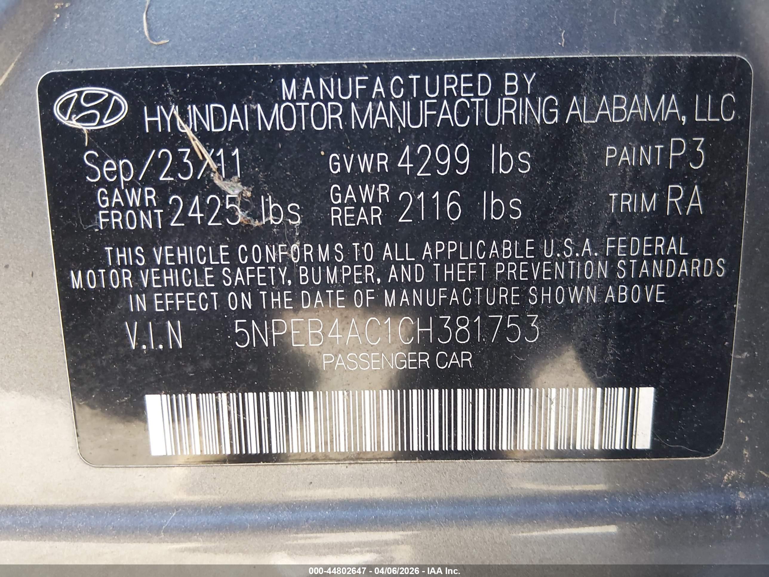HYUNDAI SONATA image 9
