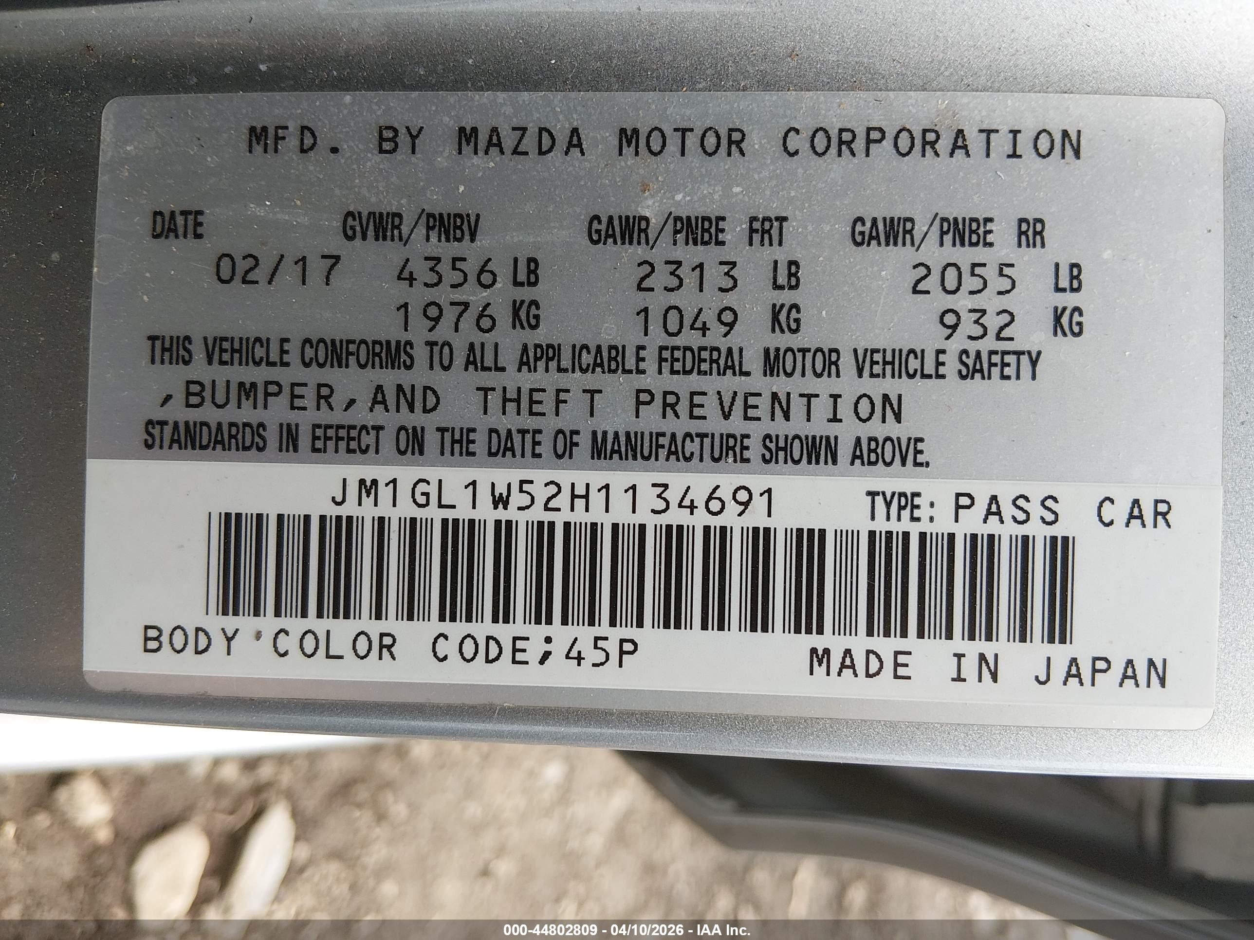 MAZDA MAZDA6 image 9