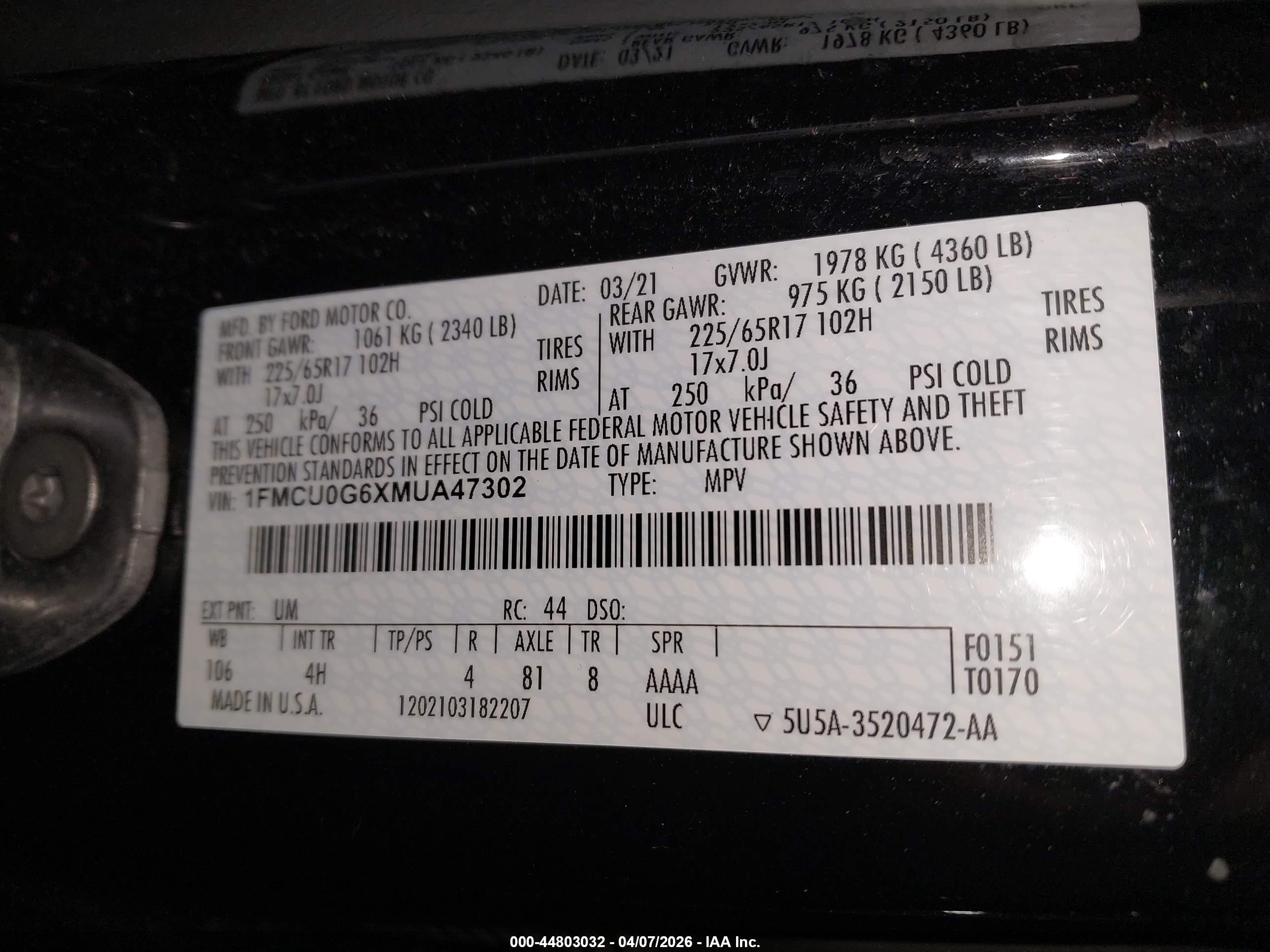 FORD ESCAPE image 9