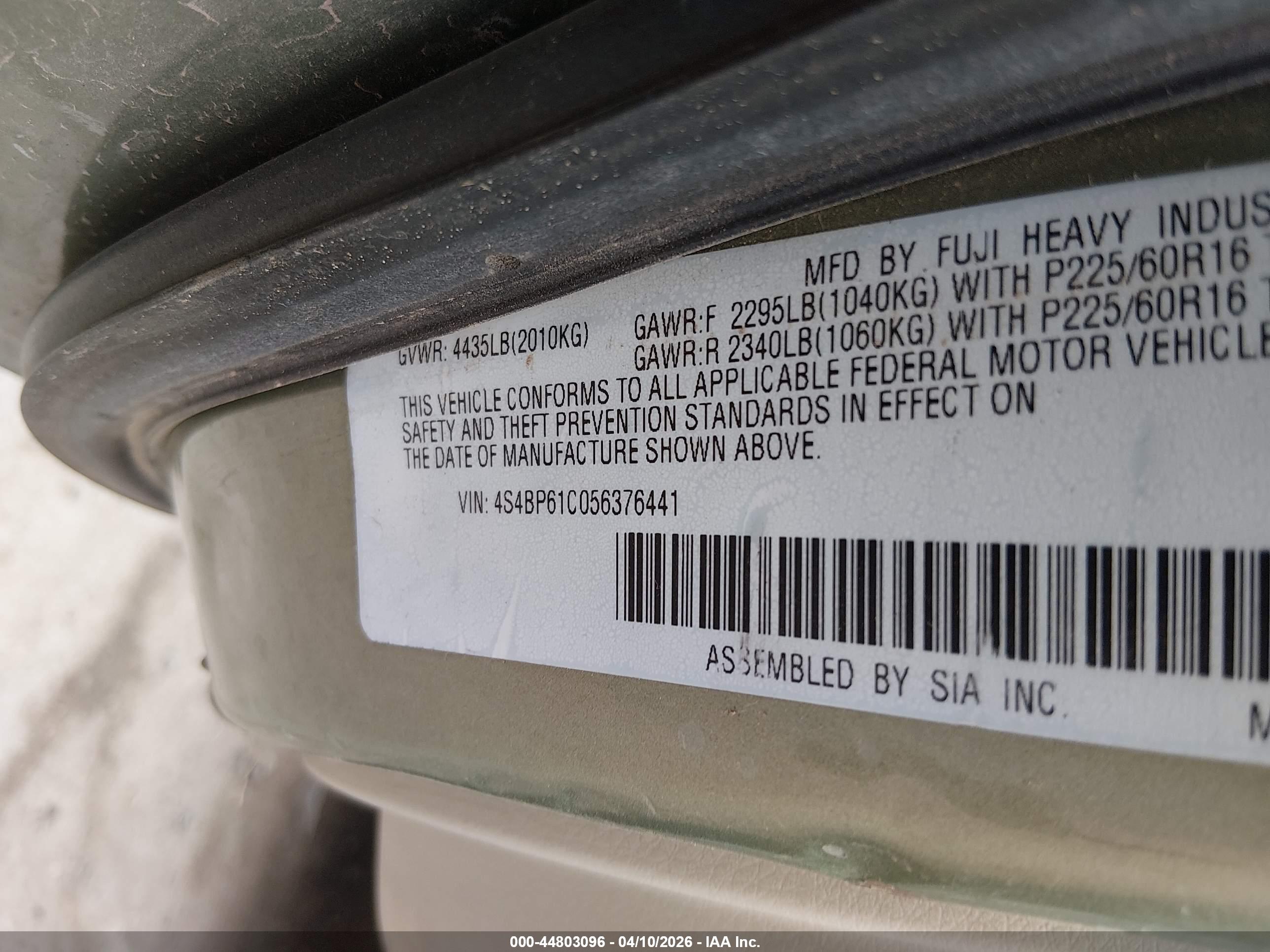 SUBARU OUTBACK image 9