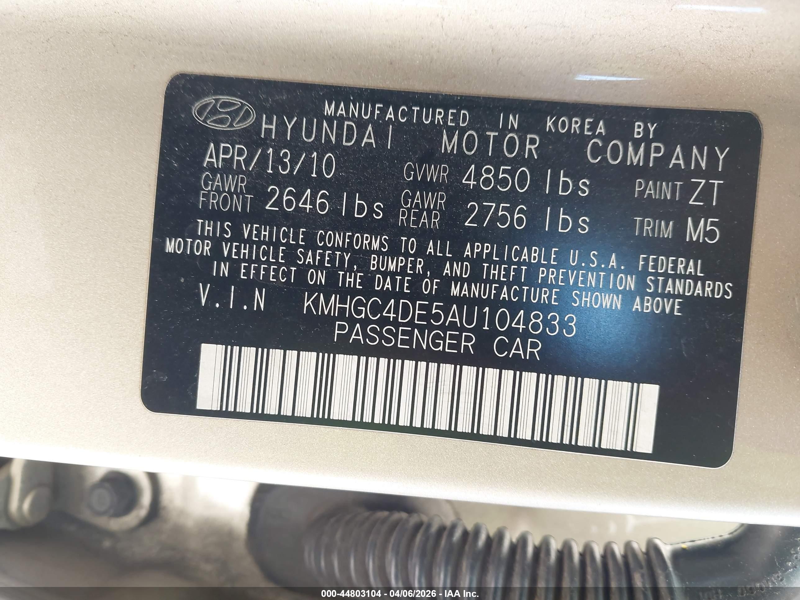 HYUNDAI GENESIS image 9