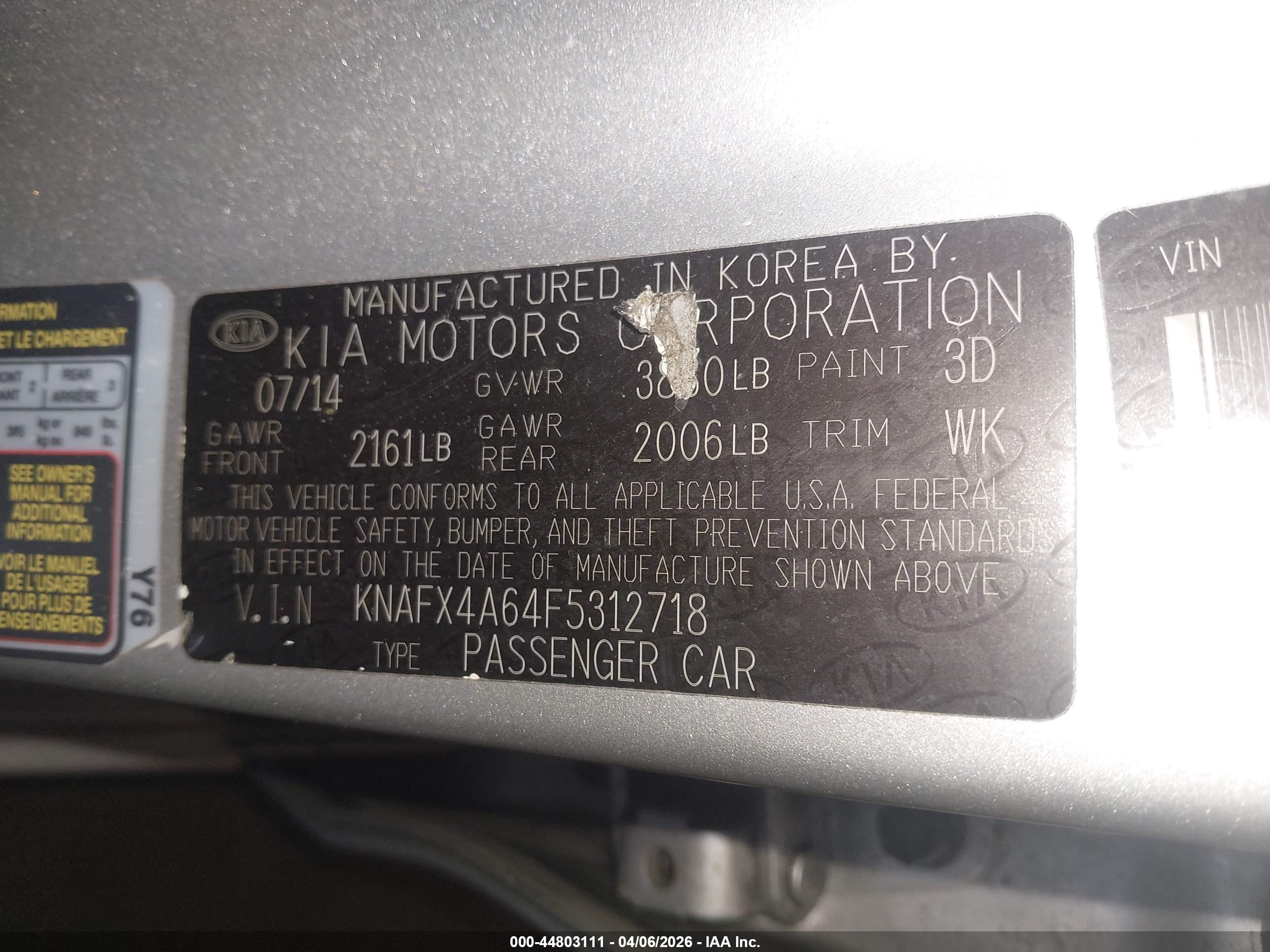 KIA FORTE image 9