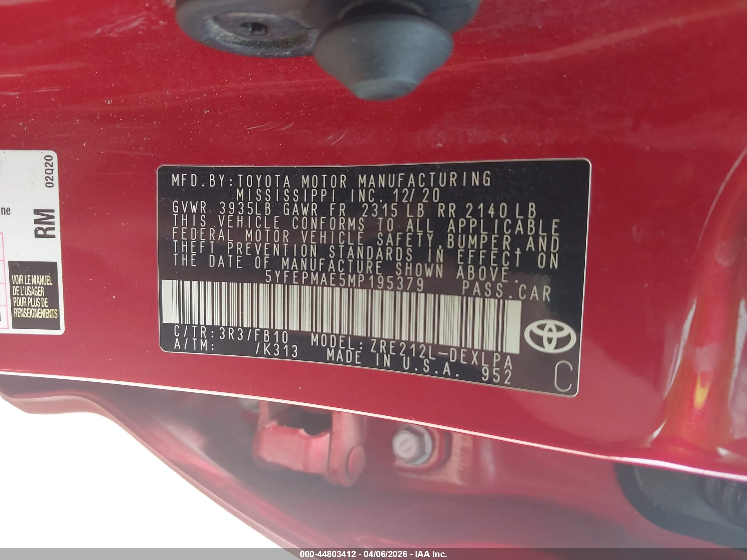 TOYOTA COROLLA image 9