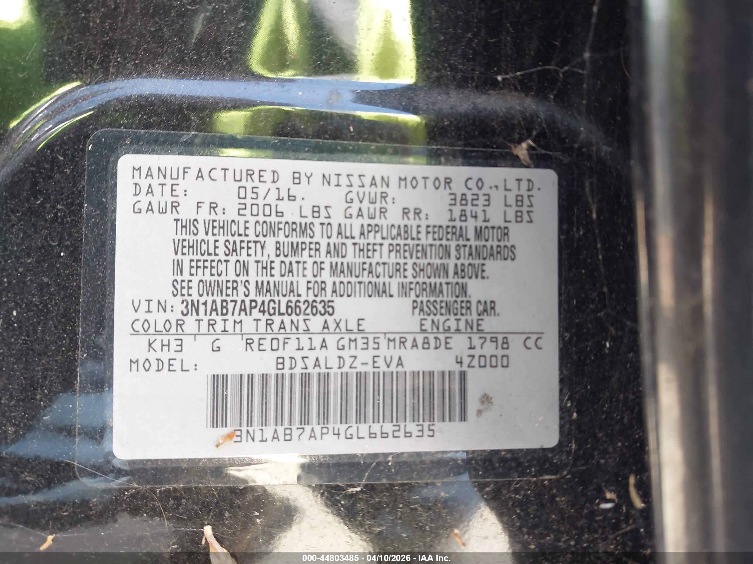 NISSAN SENTRA image 9